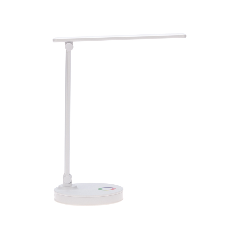 Светильник настольный с RGB-ночником, LED, 12Вт, белый REXANT — фото