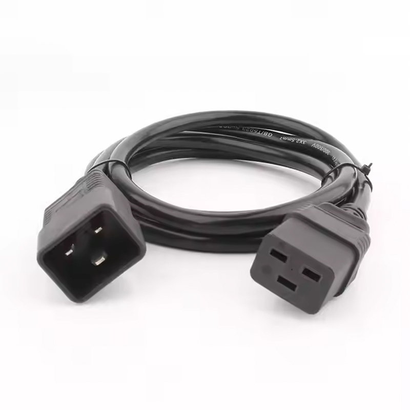 Шнур сетевой IEC 320 C19 – IEC 320 C20 3x1,5мм², 16A, длина 3м REXANT