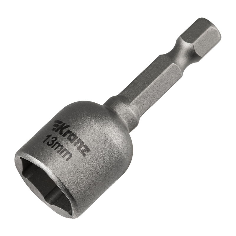 Ключ-насадка магнитный 1/4" 13х48мм (1 шт/уп) KRANZ — фото
