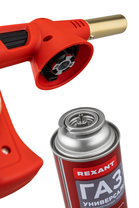 Газовая горелка-насадка GT-32 360° с пьезоподжигом REXANT — фото