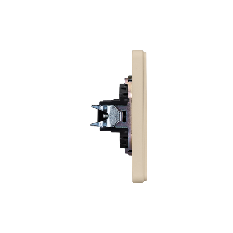Розетка ROUND HDMI с/у шелк KRANZ — фото