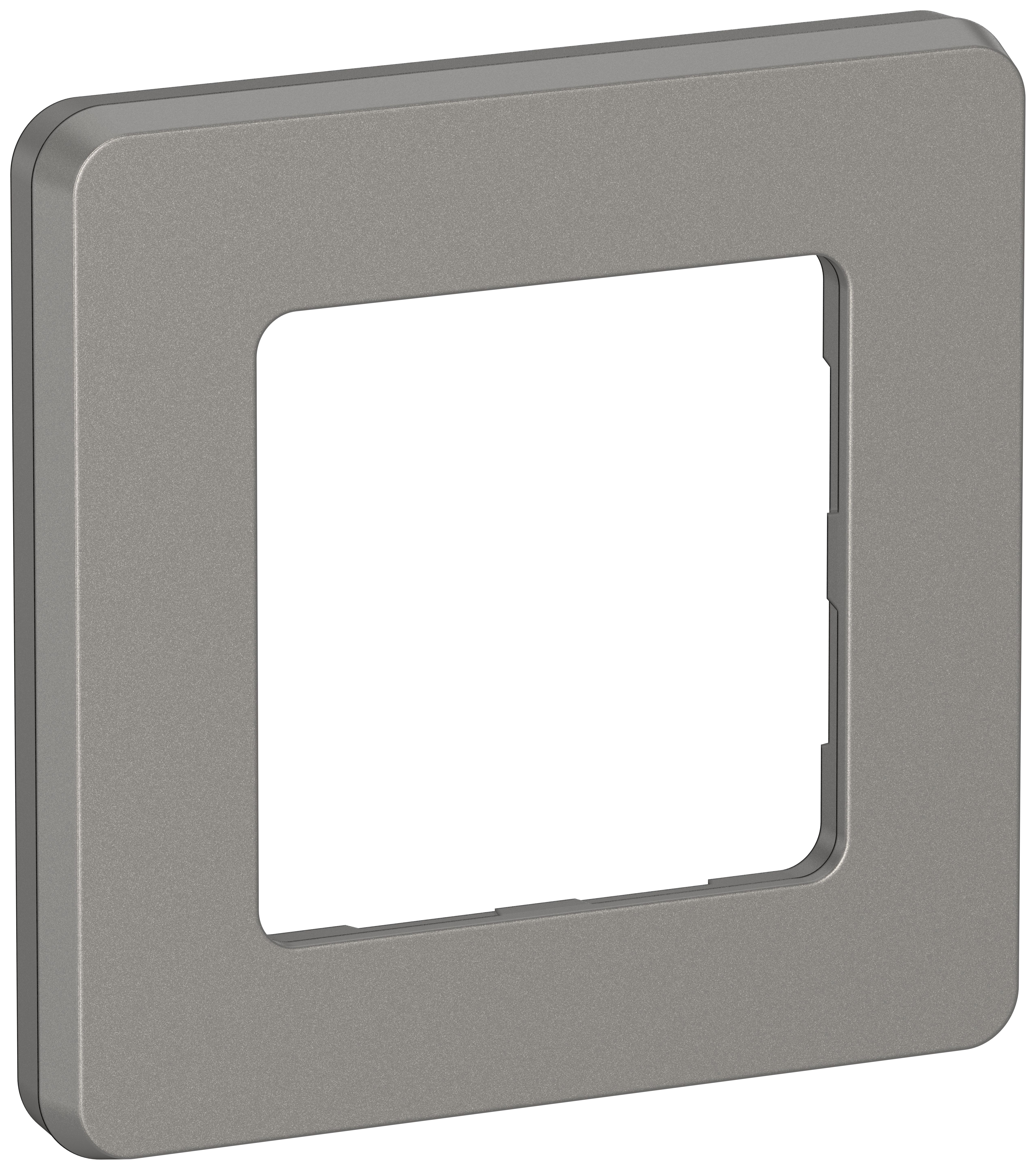 IEKINSPIRIA Рамка 1-местная 6739371 дымчатый IEK