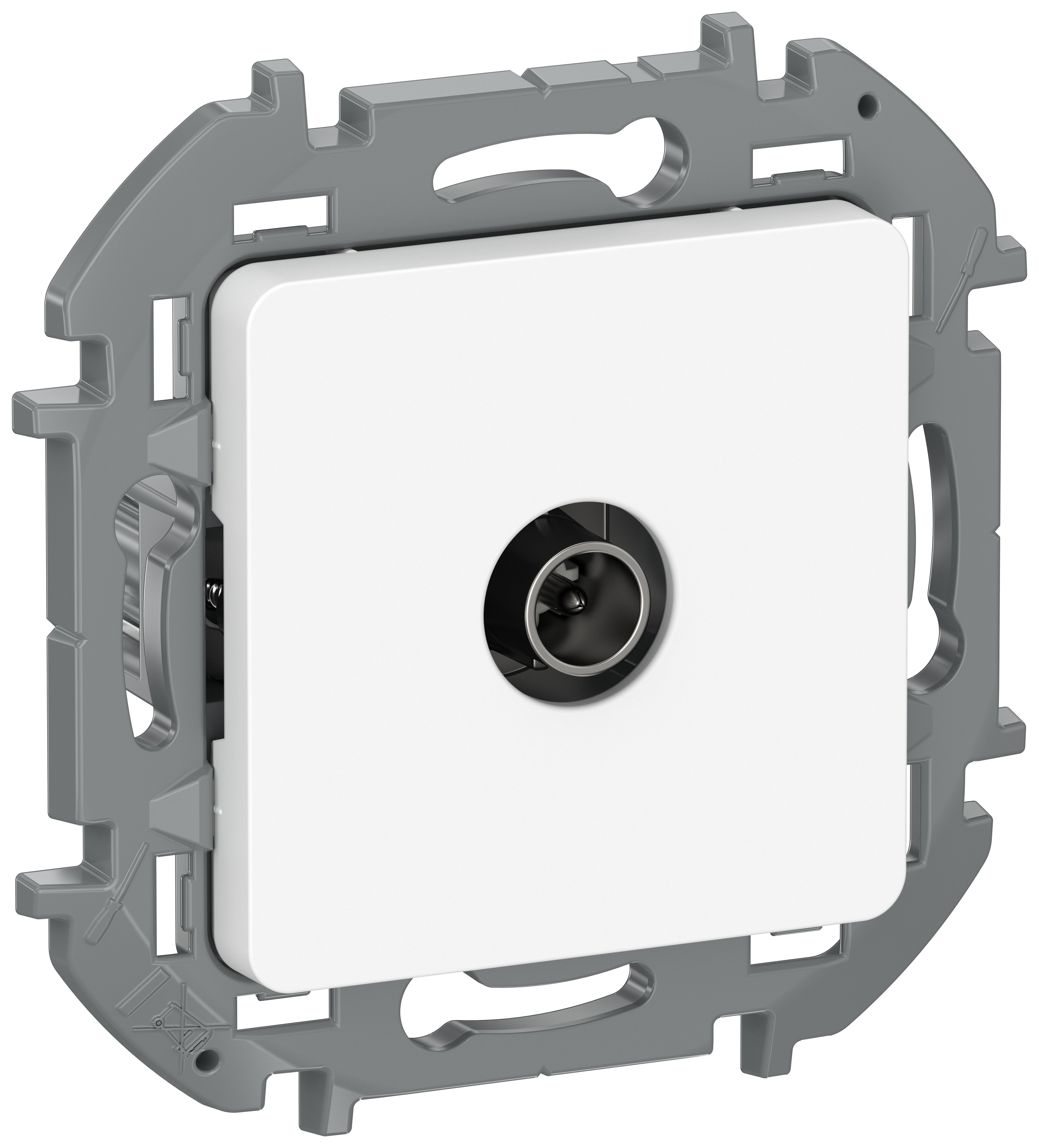 IEKINSPIRIA Розетка TV оконечная 6738701 белый IEK