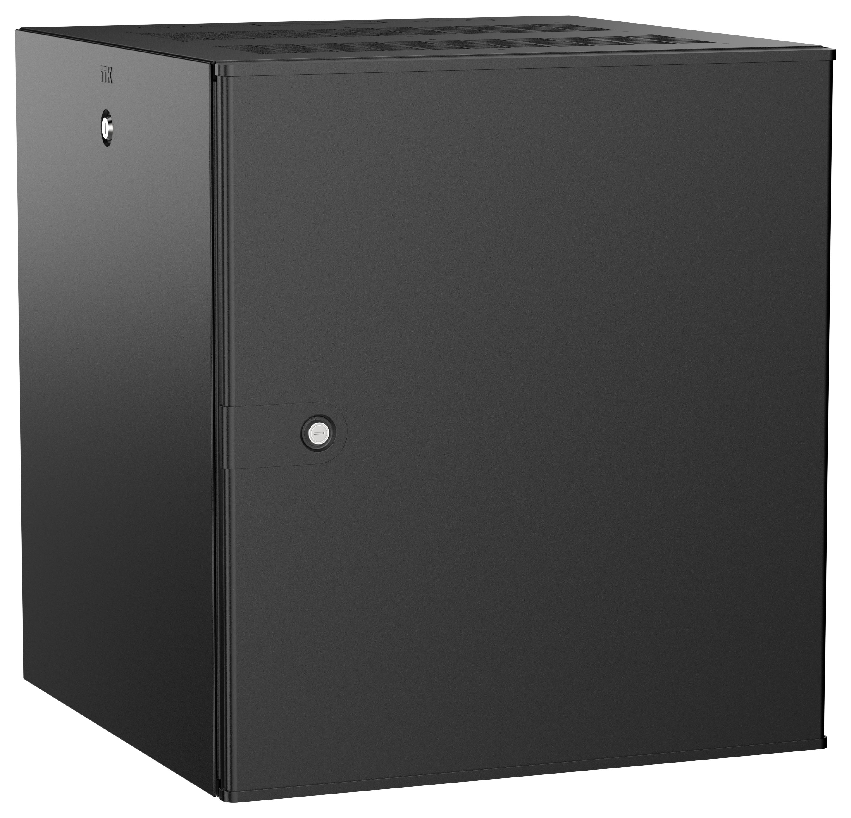 ITK UNITBOX W Шкаф настенный 12U 600х600мм дверь металлическая черный