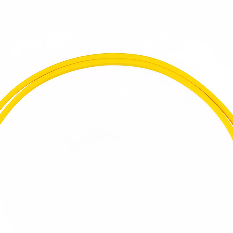 Патч-корд оптический одномодовый (SM) 9/125 OS2 разъемы LC/UPC-LC/UPC 3мм дуплекс LSZH 1м желтый REXANT — фото