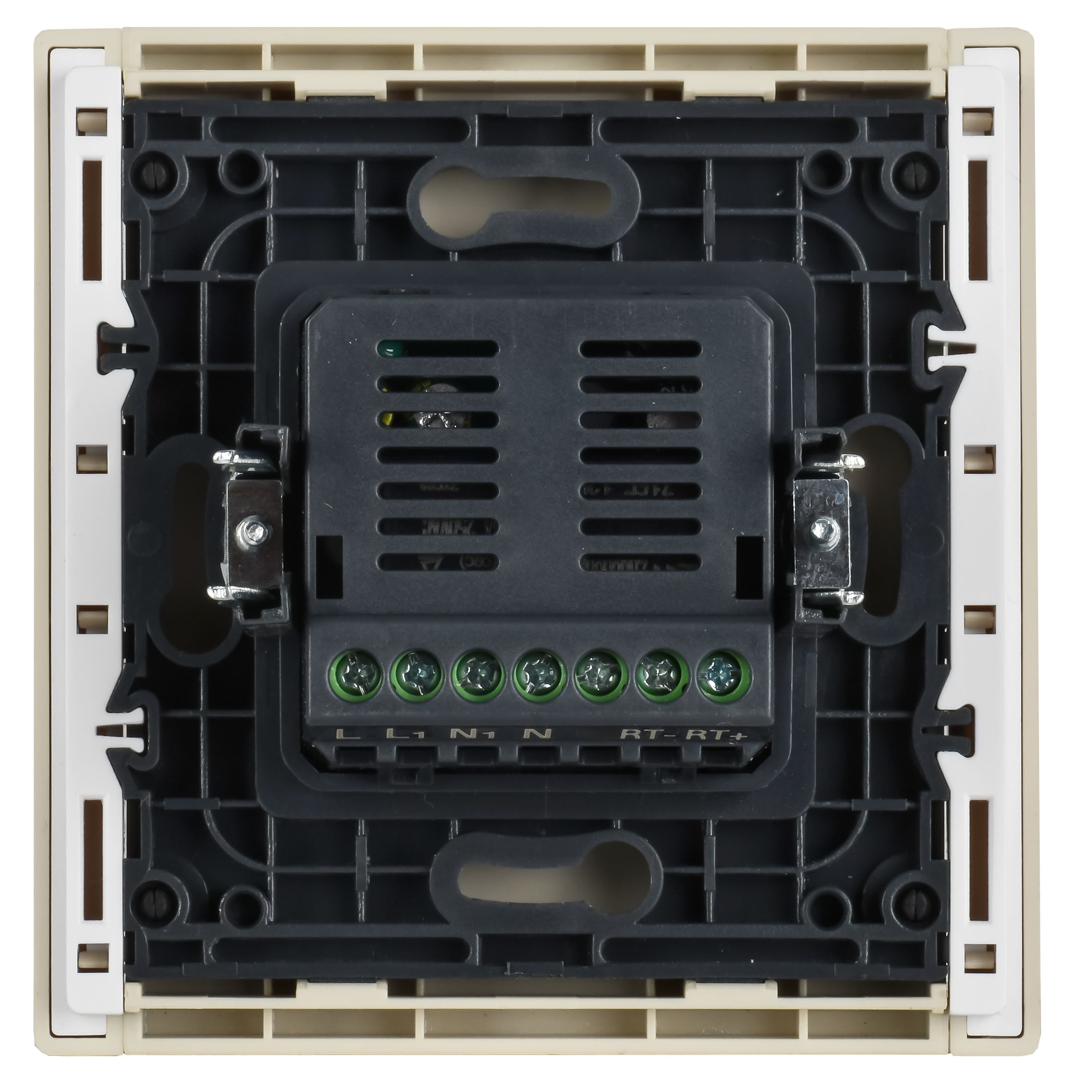 FORTE&PIANO Термостат электронный с индикацией FP452 ваниль IEK — фото