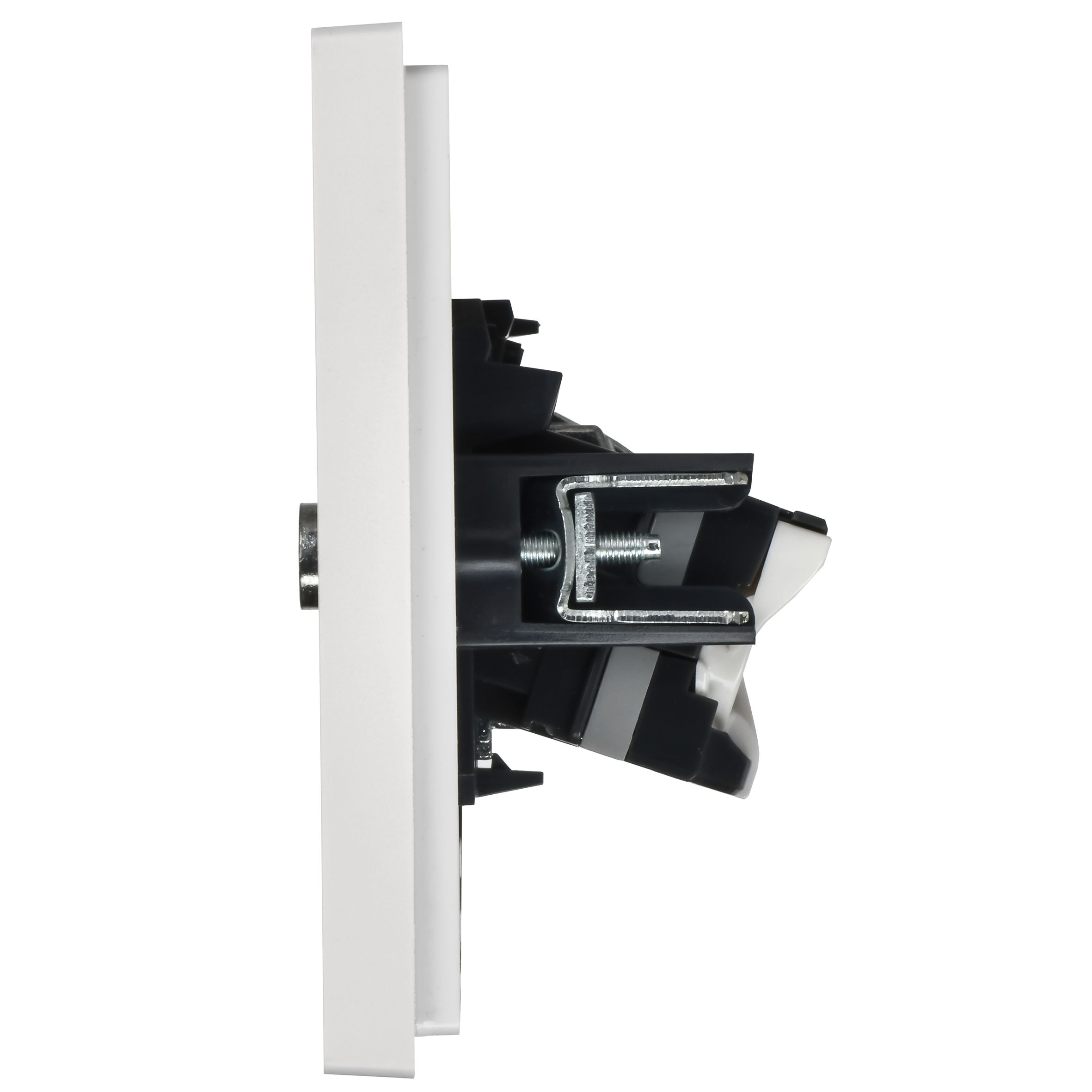 FORTE&PIANO Розетка двойная TV+RJ45 кат.5E FP236 белый IEK — фото