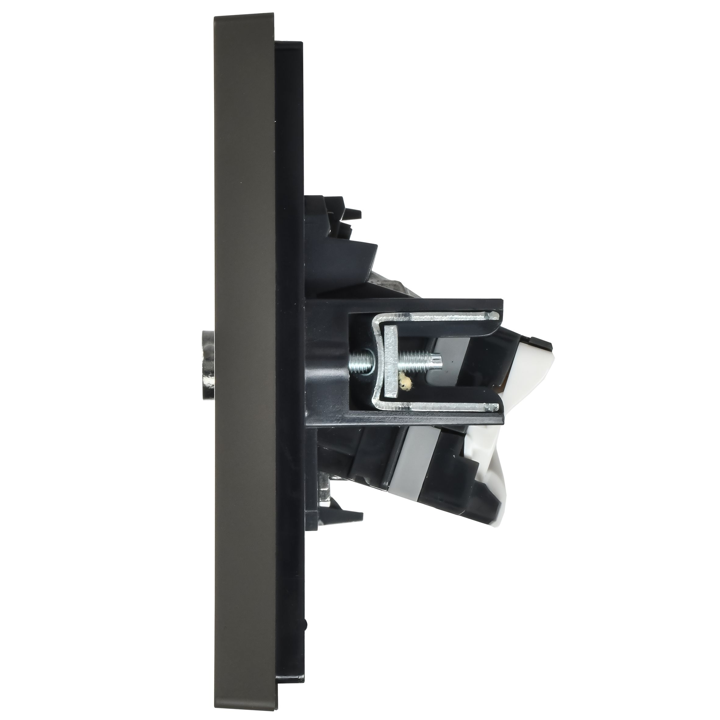 FORTE&PIANO Розетка двойная TV+RJ45 кат.6 FP337 серый IEK — фото