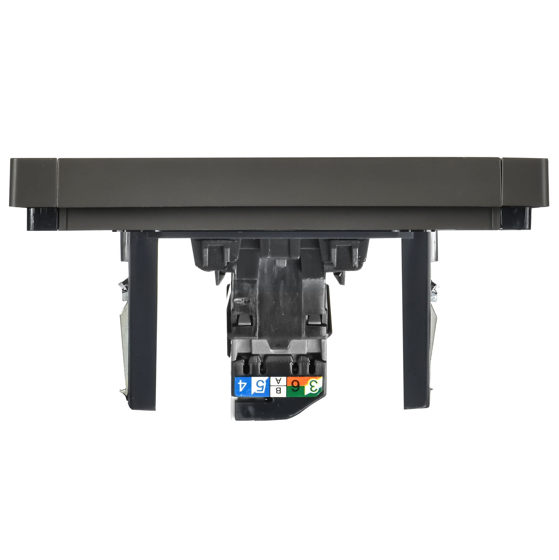 FORTE&PIANO Розетка компьютерная RJ45 кат.5E FP332 серый IEK — фото