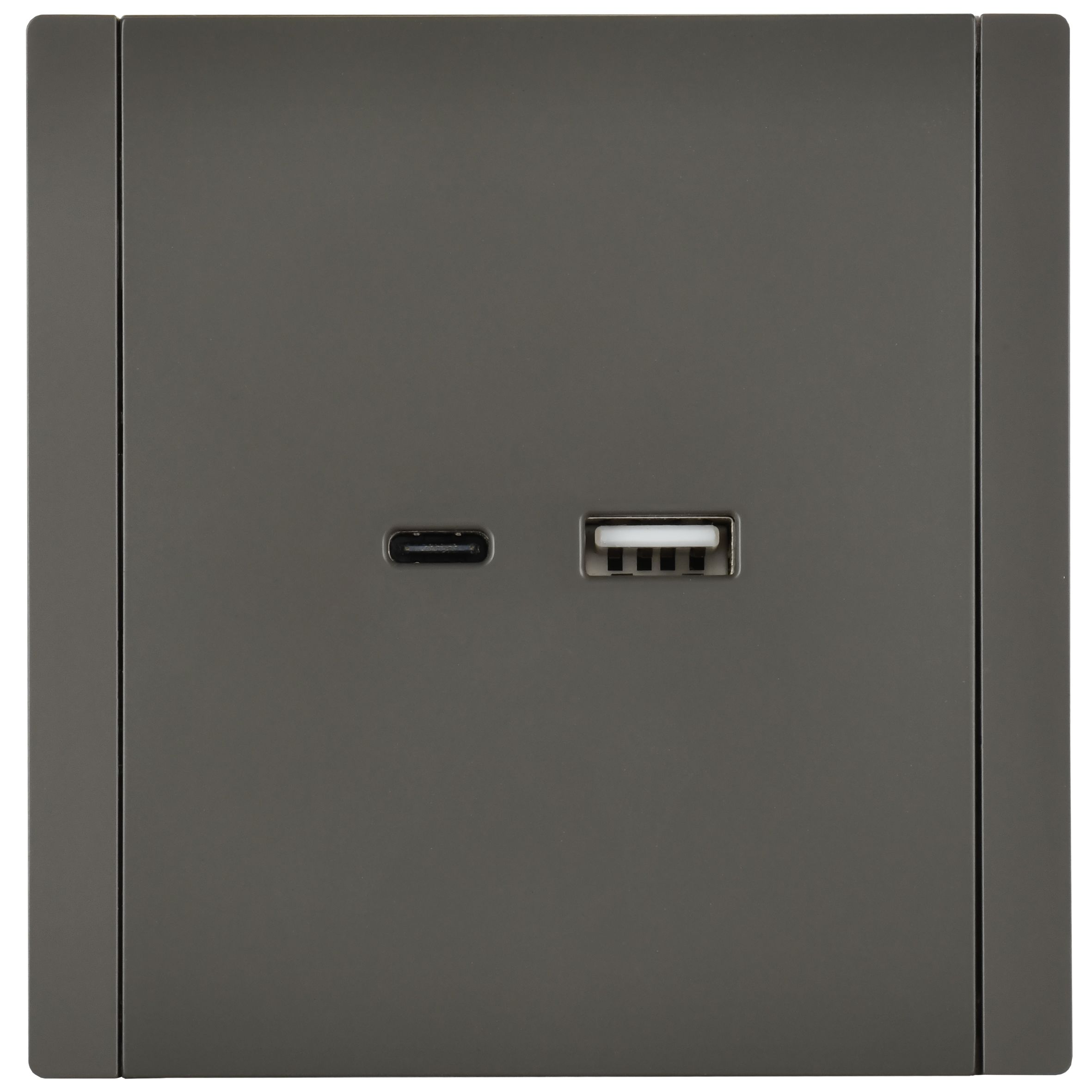 FORTE&PIANO Розетка USB A+C 18Вт FP351 серый IEK — фото