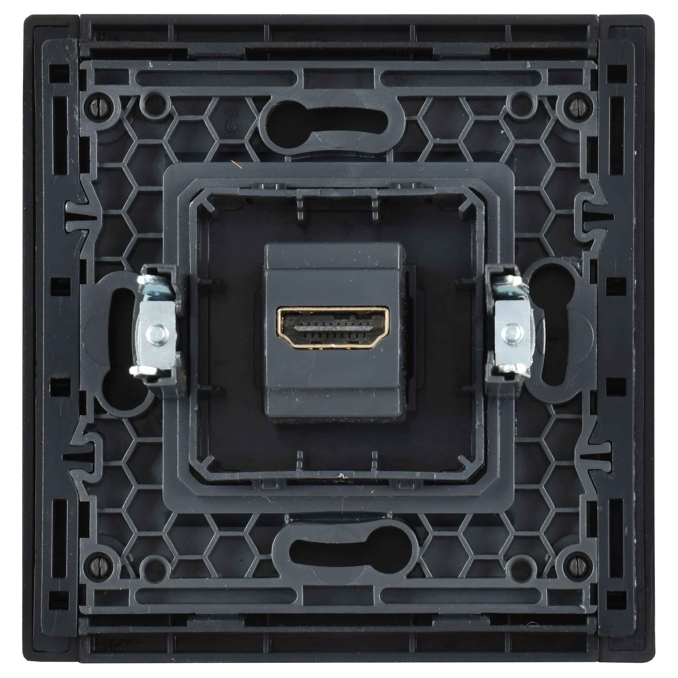FORTE&PIANO Розетка HDMI FP140 черный IEK — фото