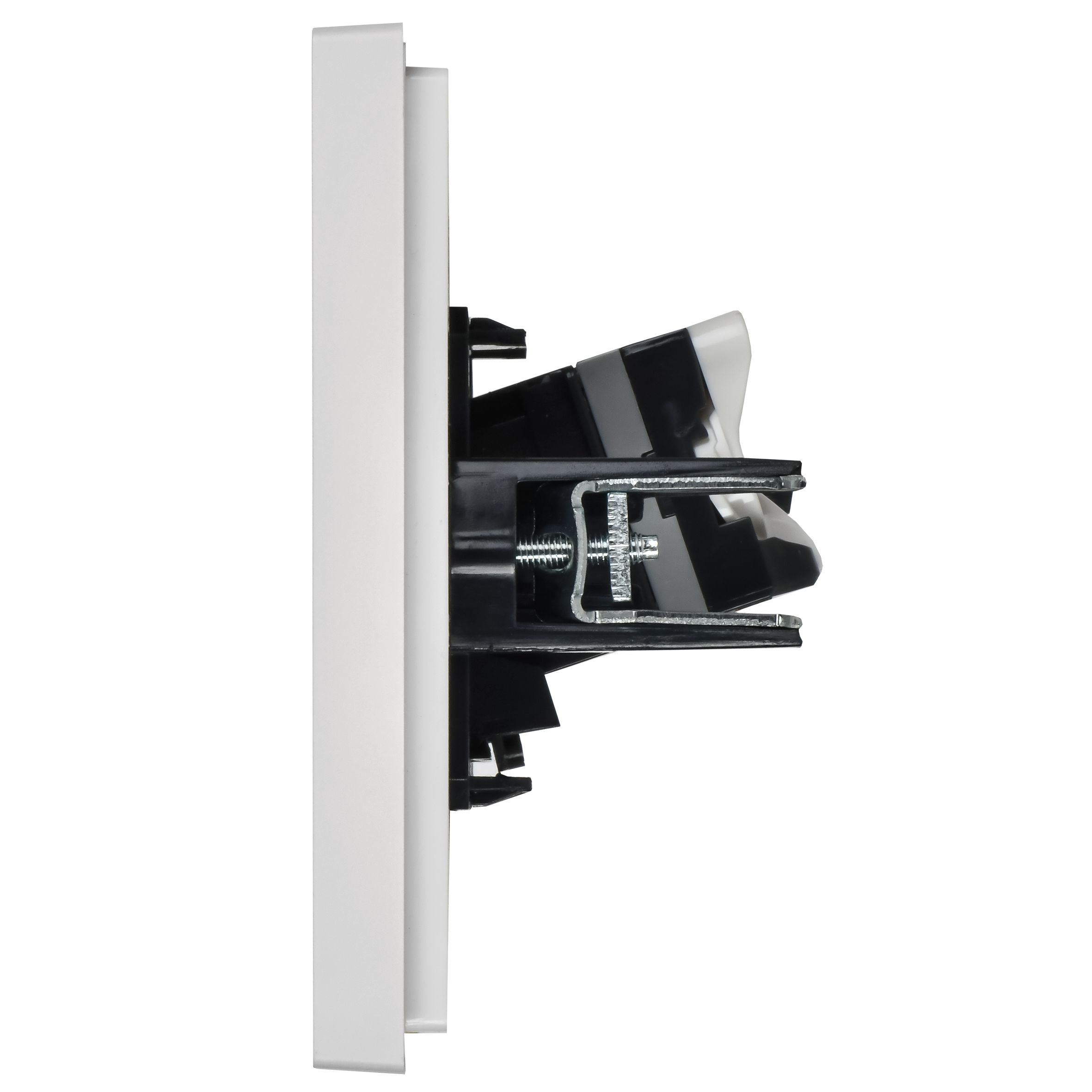 FORTE&PIANO Розетка компьютерная двойная RJ45 кат.5E FP233 белый IEK — фото