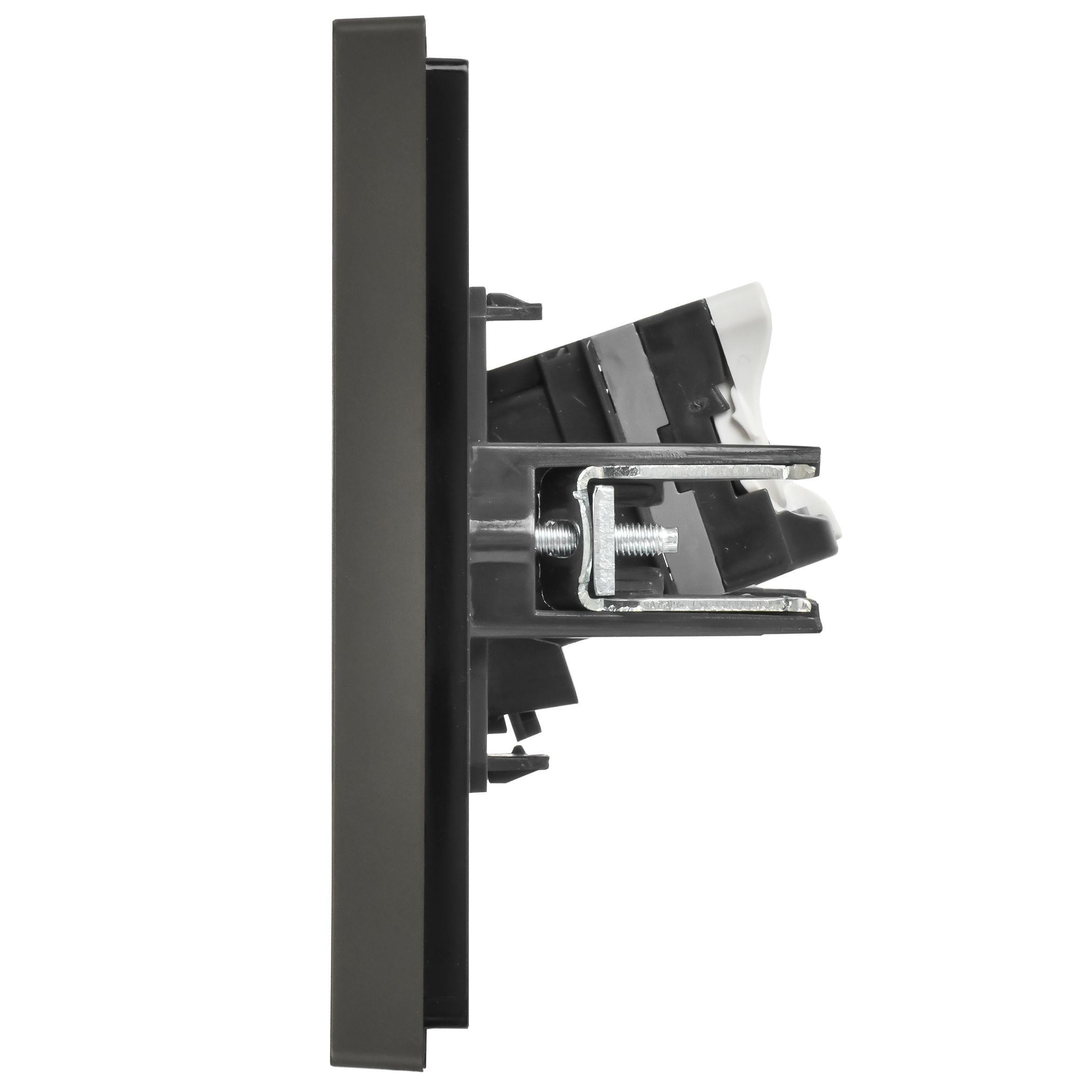 FORTE&PIANO Розетка компьютерная двойная RJ45 кат.5E FP333 серый IEK — фото