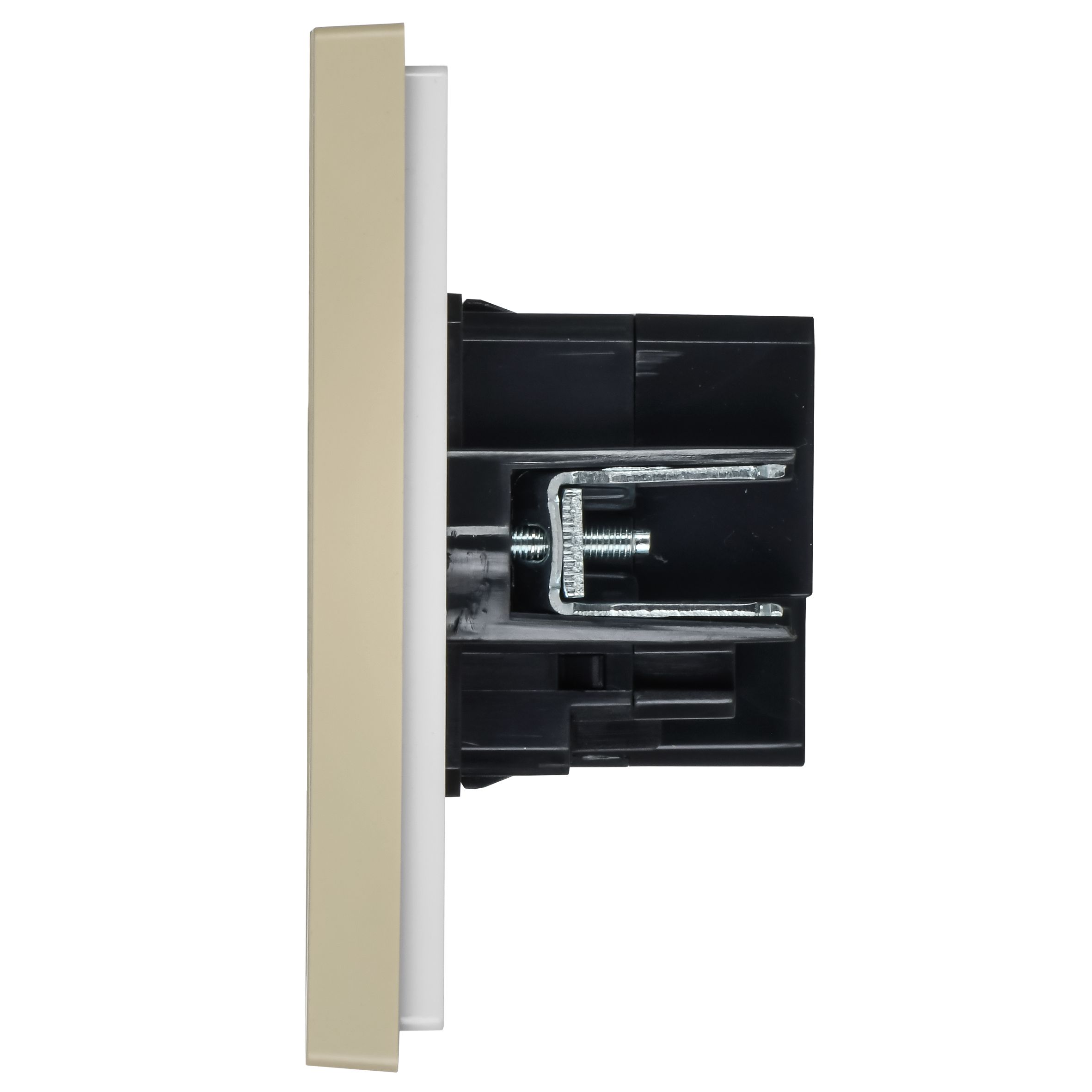 FORTE&PIANO Розетка USB A+A 3,1А FP449 ваниль IEK — фото