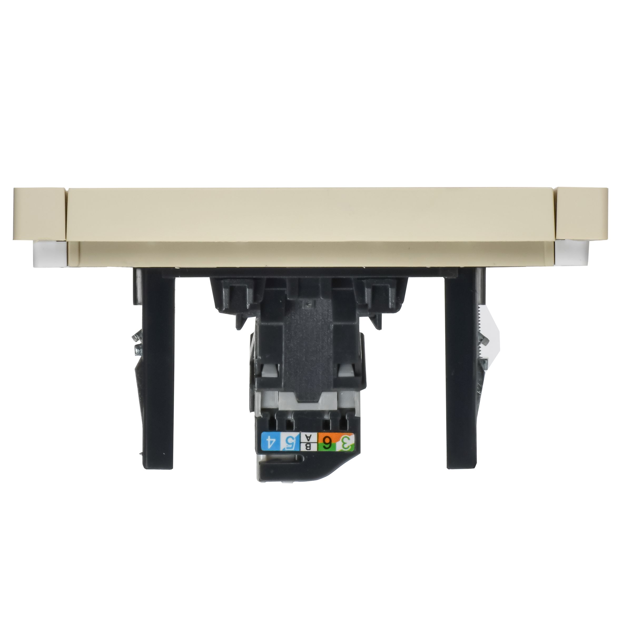 FORTE&PIANO Розетка компьютерная RJ45 кат.5E FP432 ваниль IEK — фото
