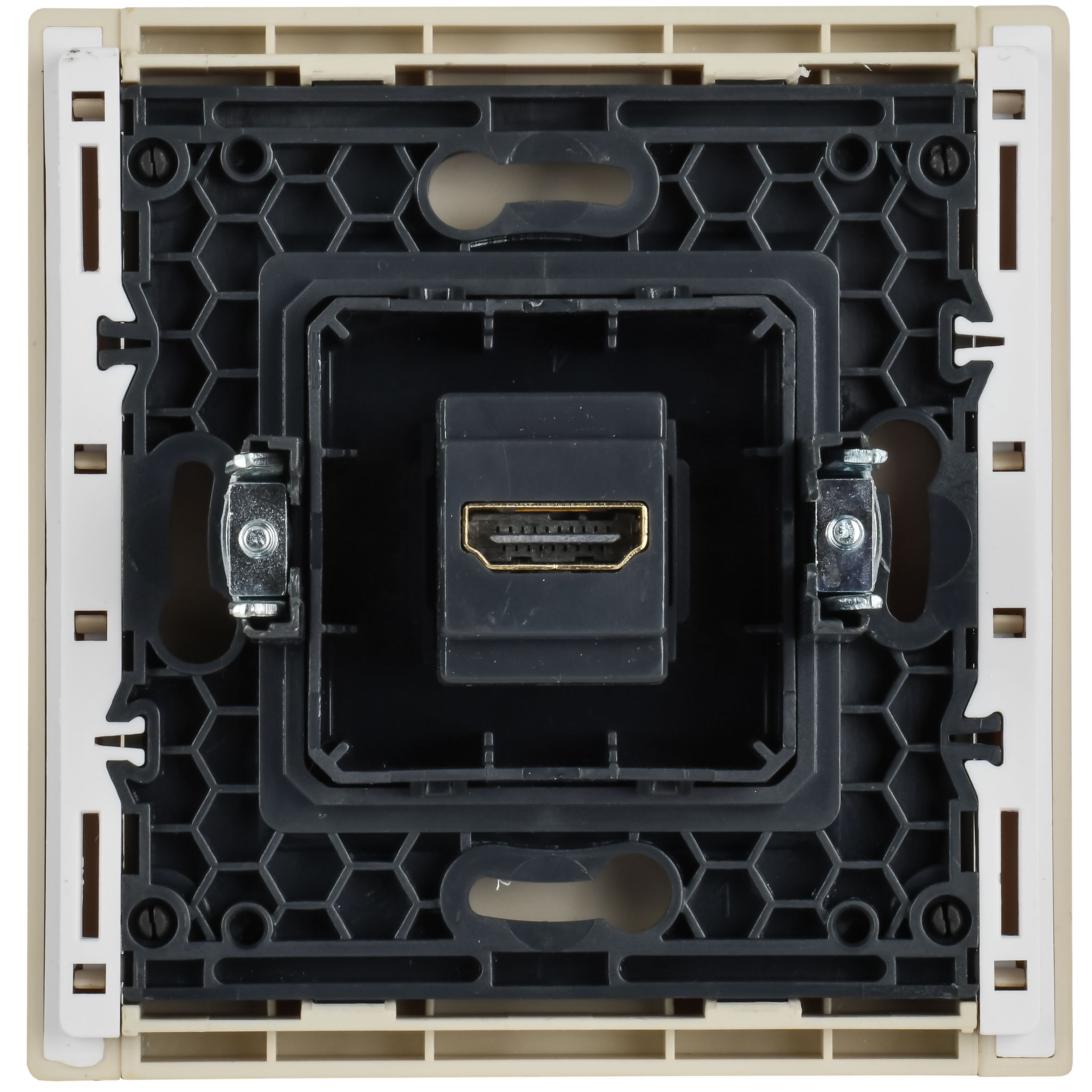 FORTE&PIANO Розетка HDMI FP440 ваниль IEK — фото