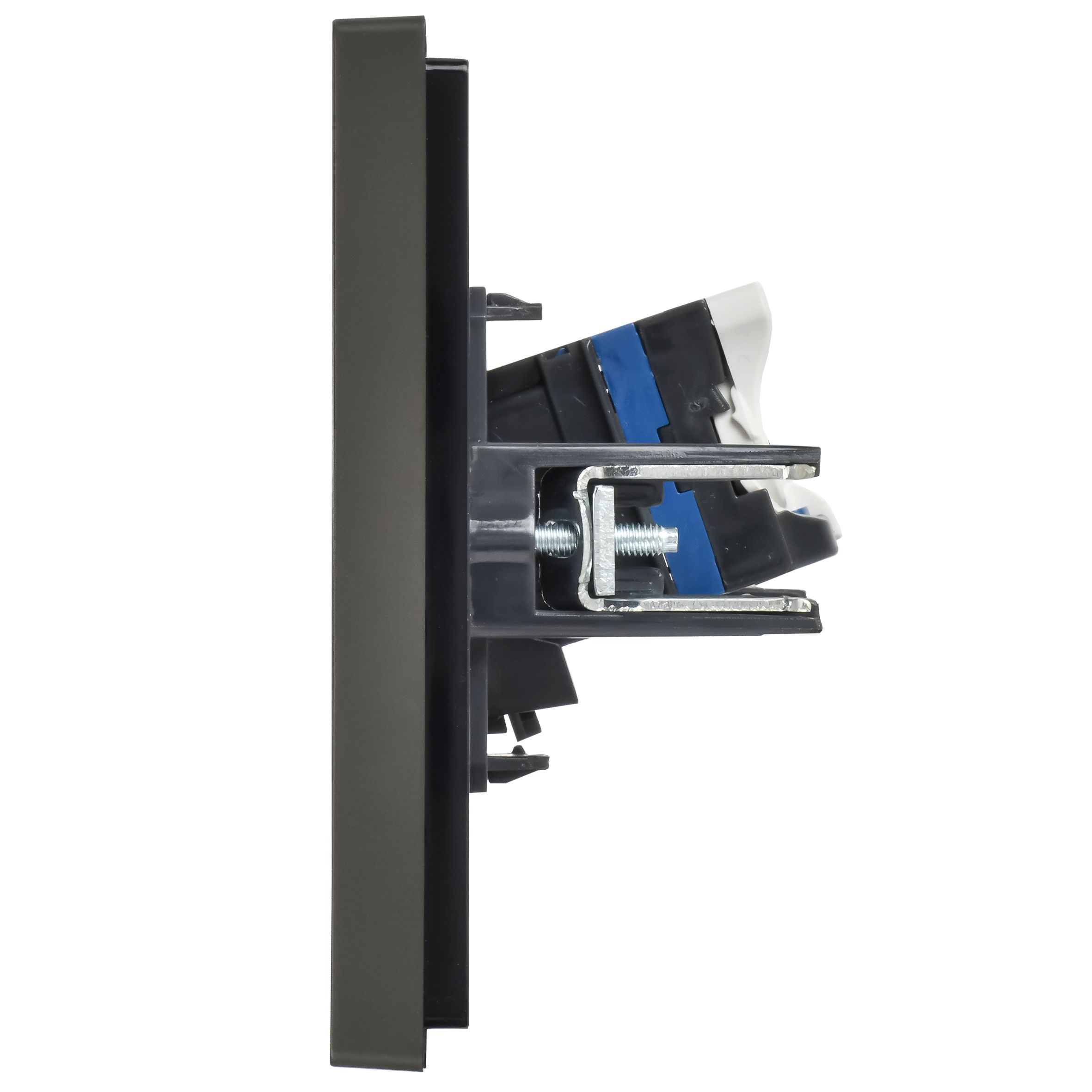 FORTE&PIANO Розетка компьютерная двойная RJ45 кат.6 FP334 серый IEK — фото