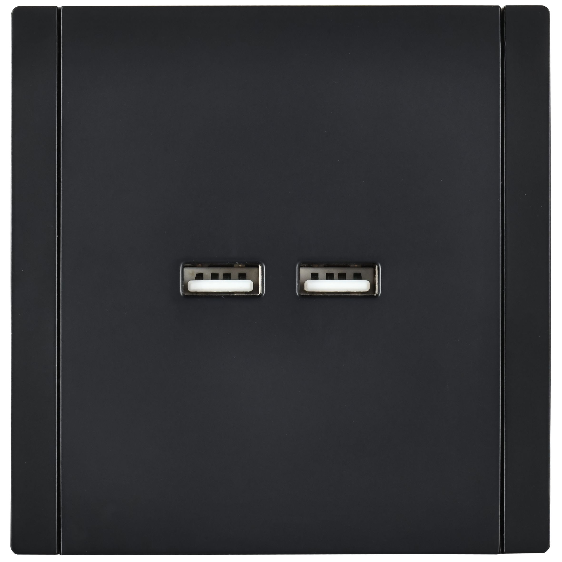 FORTE&PIANO Розетка USB A+A 3,1А FP149 черный IEK — фото