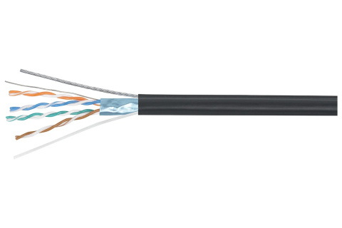 Кабель FTP  4PR  24AWG  4х2х0,5 CAT5e  100м Cu Outdoor (PE) Skynet Standart 100 МЕТРОВ