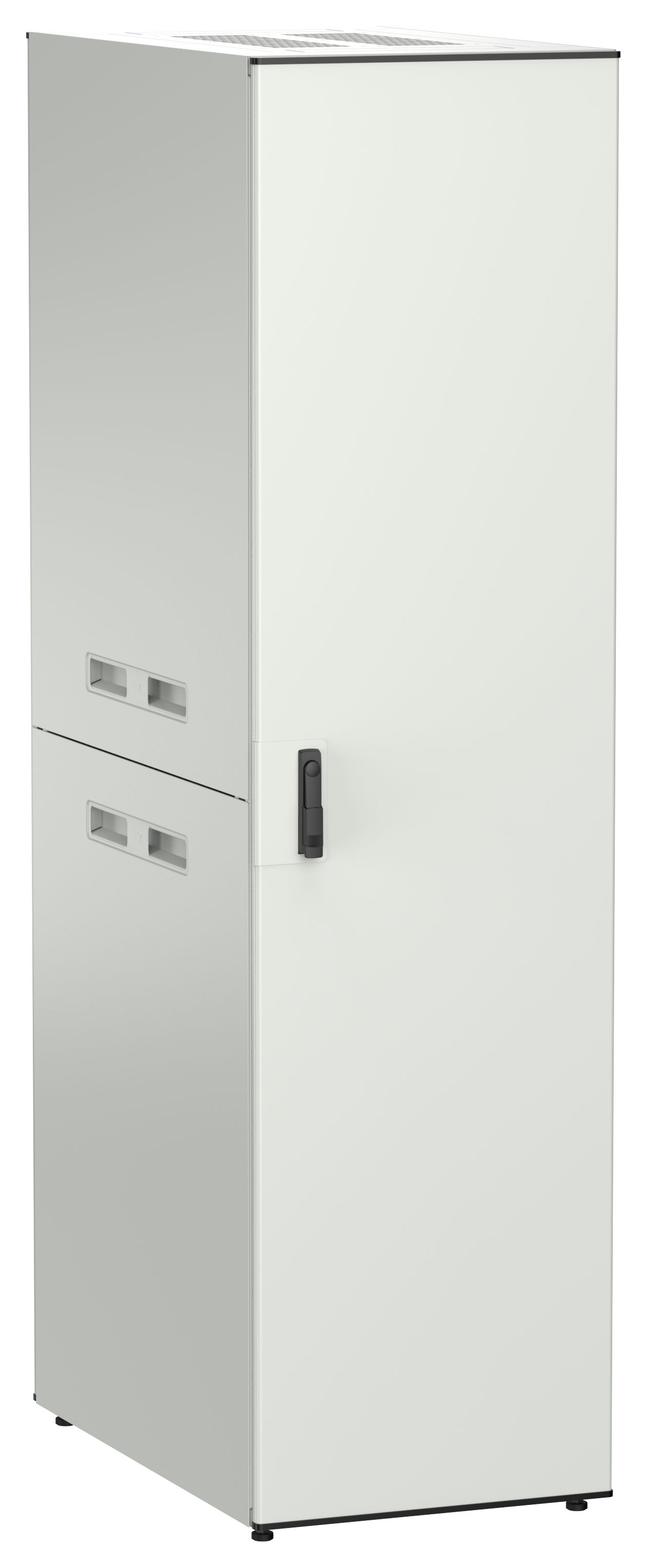 ITK UNITBOX N Шкаф сетевой 19" напольный 47U 600х1000мм металлические двери серый