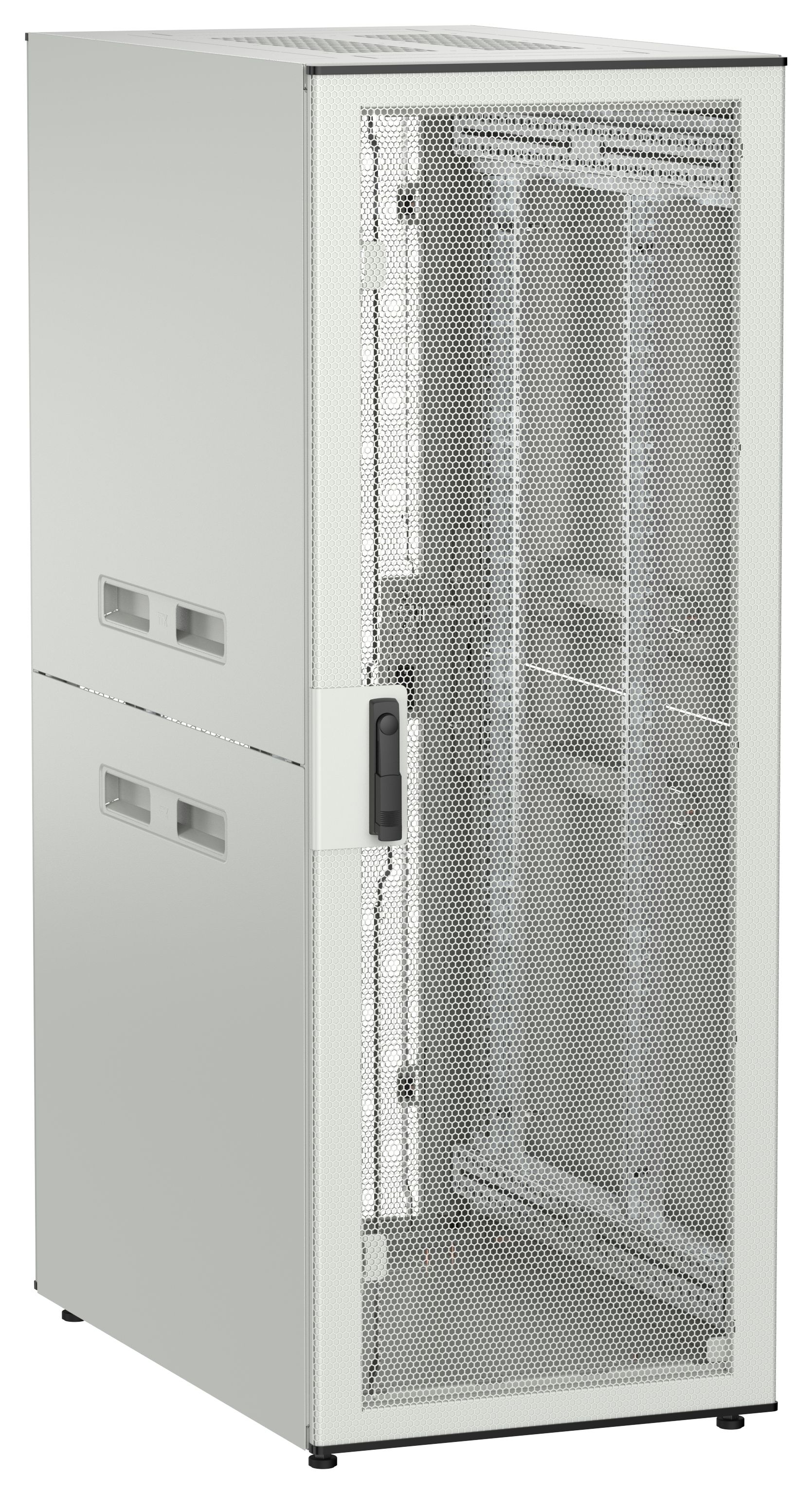 ITK UNITBOX N Шкаф сетевой 19" напольный 33U 600х1000мм перфорированные двери серый