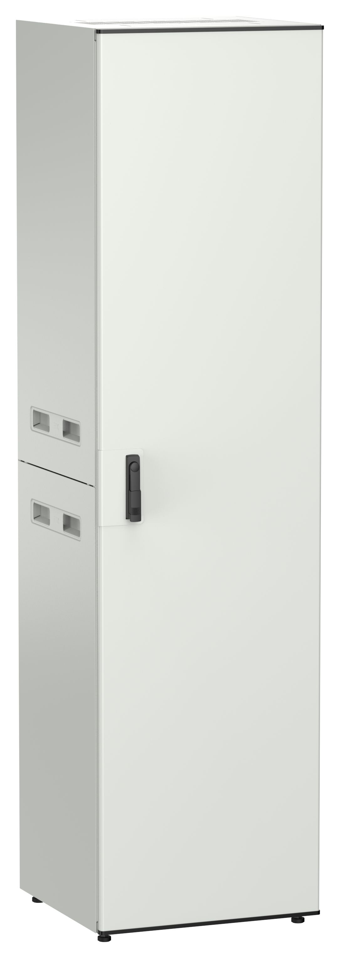 ITK UNITBOX N Шкаф сетевой 19" напольный 47U 600х600мм металлическая передняя дверь серый