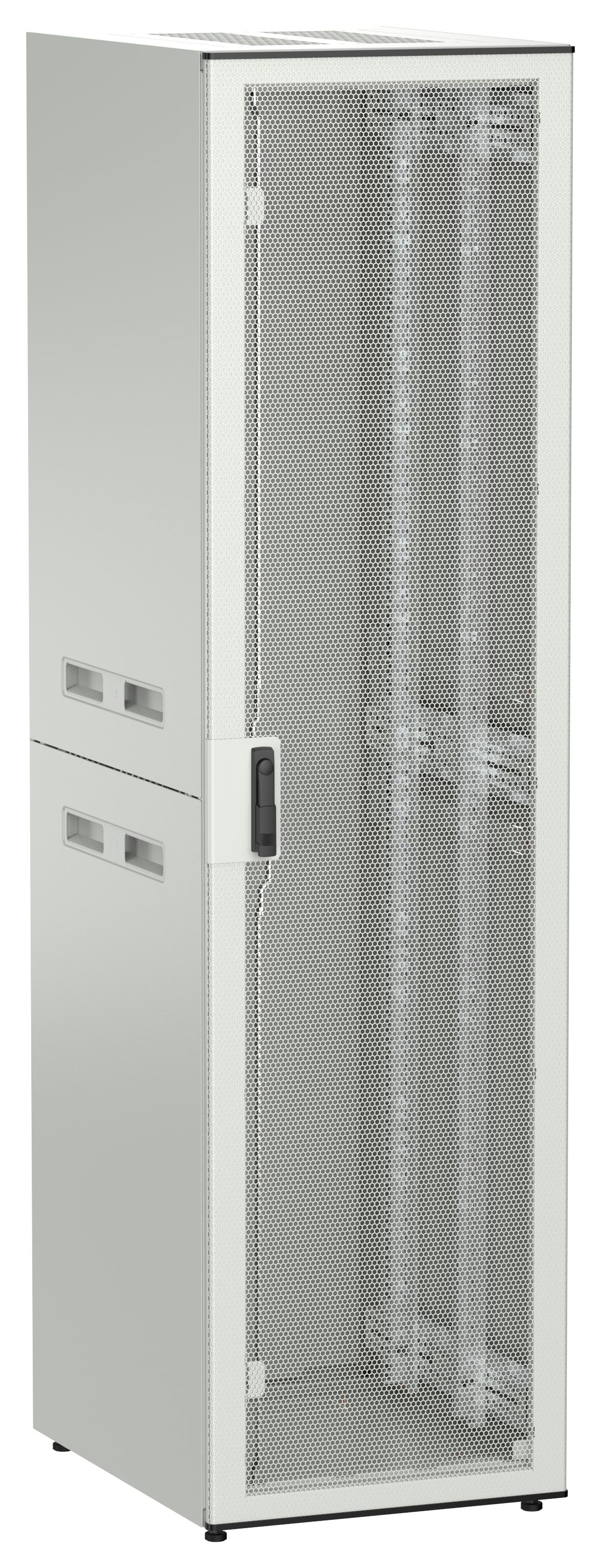 ITK UNITBOX N Шкаф сетевой 19" напольный 47U 600х800мм перфорированная передняя дверь серый