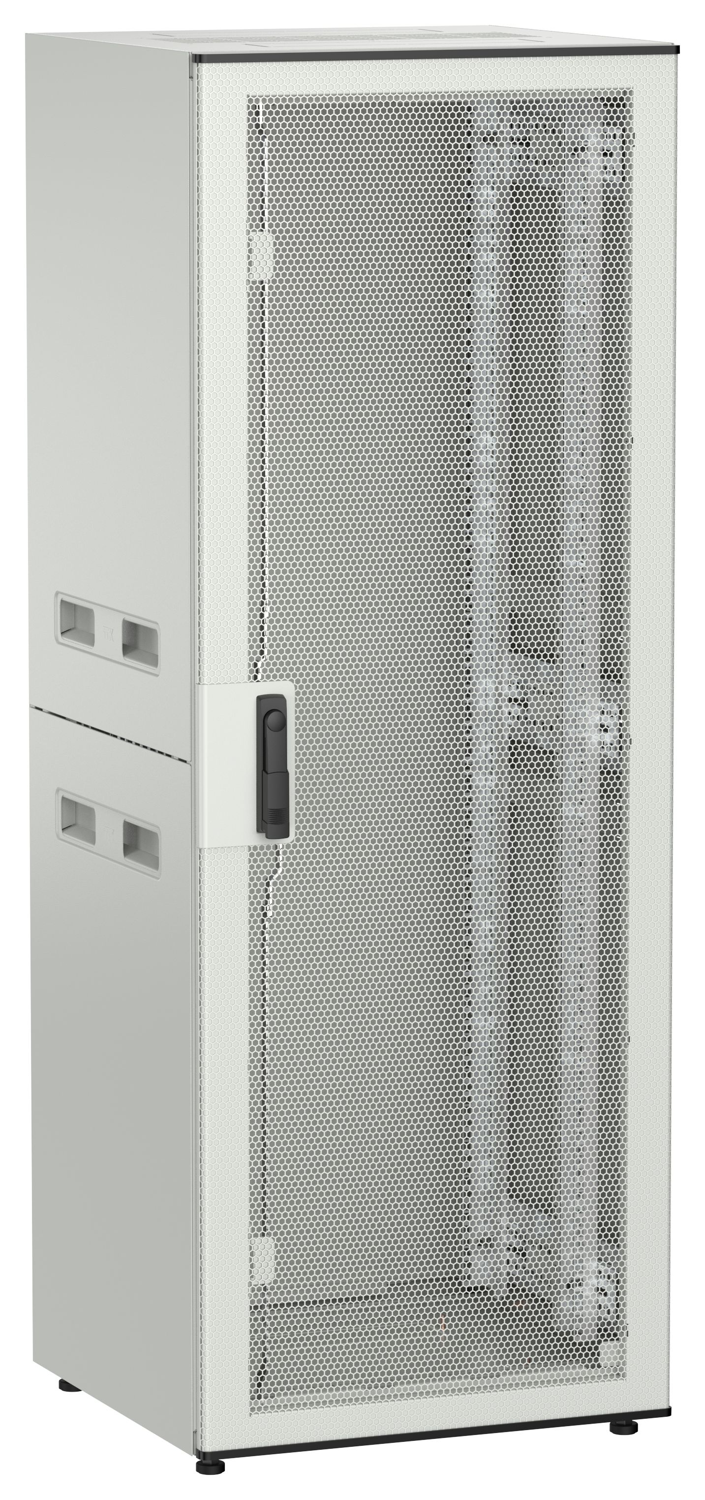 ITK UNITBOX N Шкаф сетевой 19" напольный 33U 600х600мм перфорированная передняя дверь серый