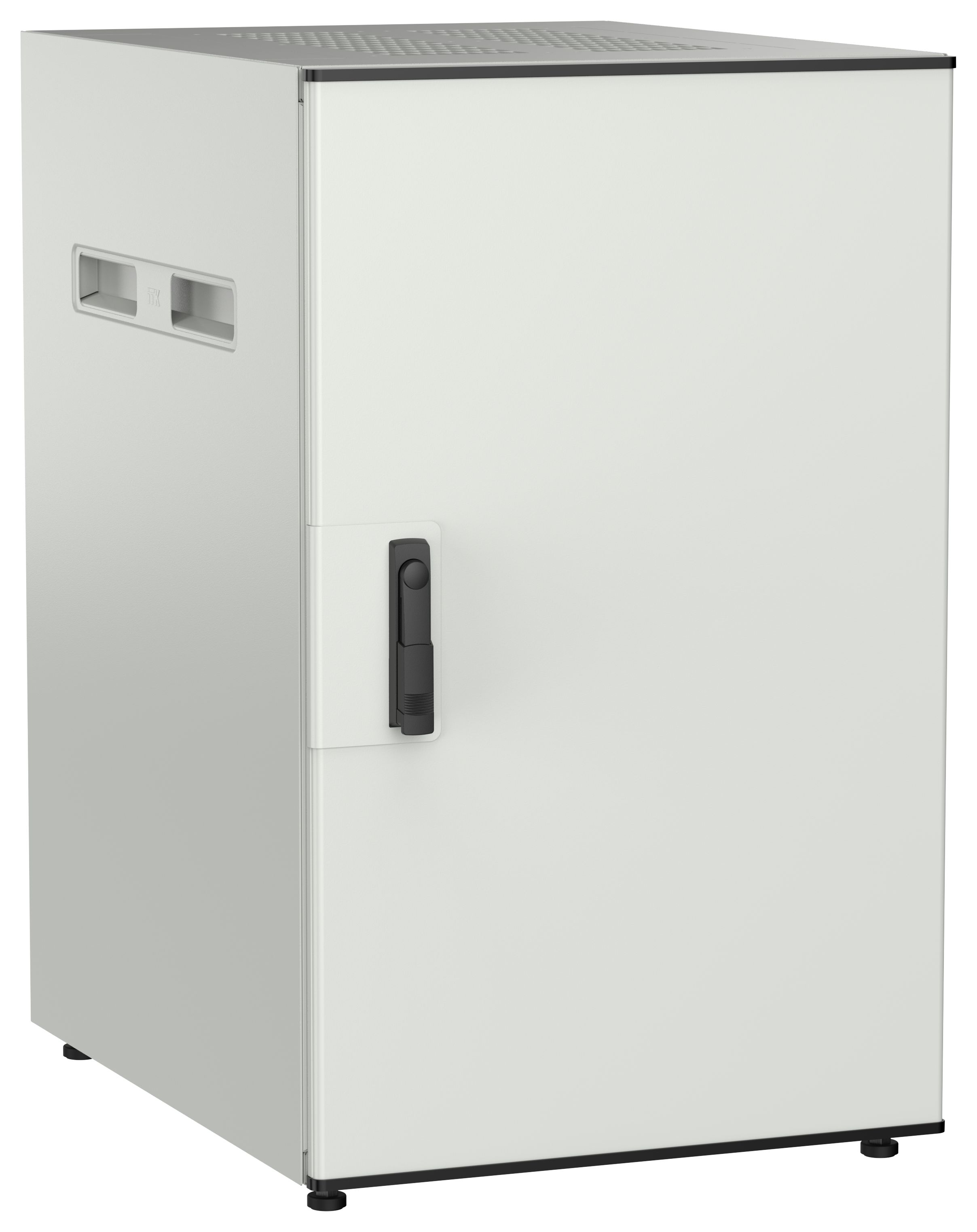 ITK UNITBOX N Шкаф сетевой 19" напольный 18U 600х800мм металлическая передняя дверь серый