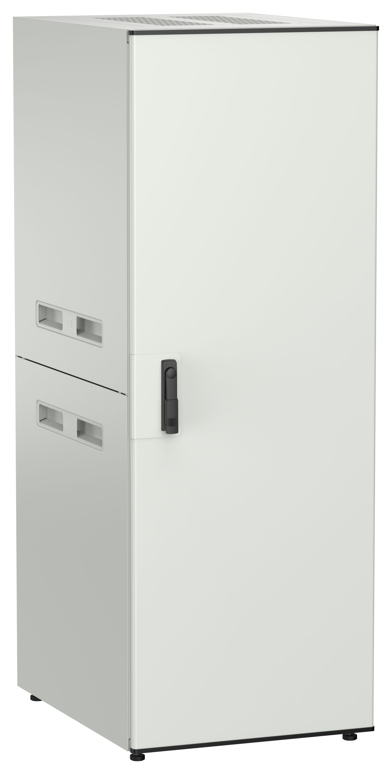ITK UNITBOX N Шкаф сетевой 19" напольный 33U 600х800мм металлическая передняя дверь серый