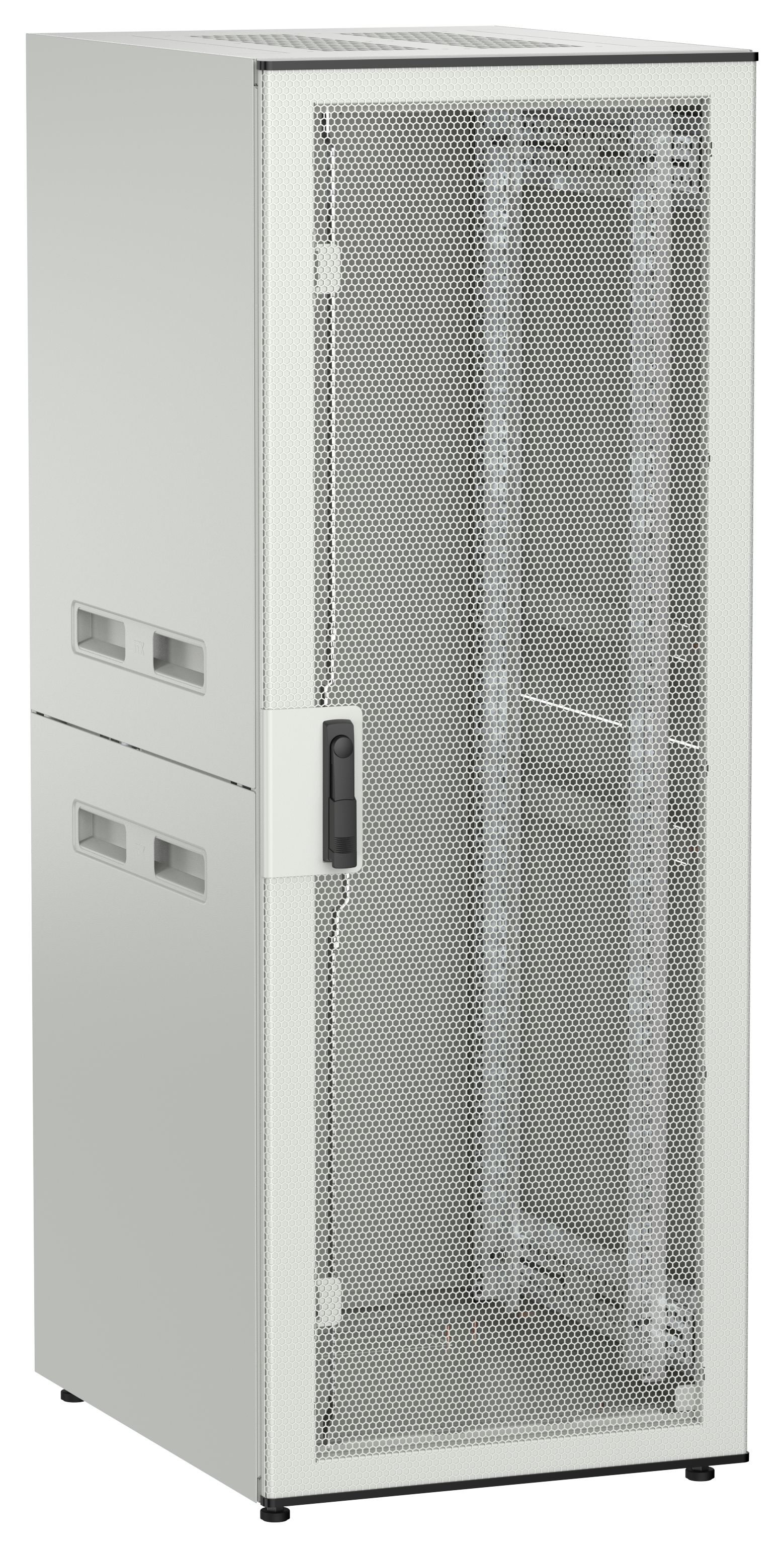 ITK UNITBOX N Шкаф сетевой 19" напольный 33U 600х800мм перфорированная передняя дверь серый
