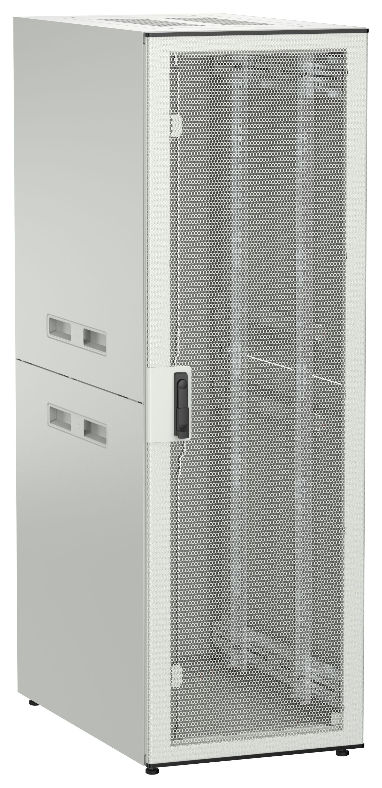 ITK UNITBOX N Шкаф сетевой 19" напольный 38U 600х1000мм перфорированная передняя дверь серый