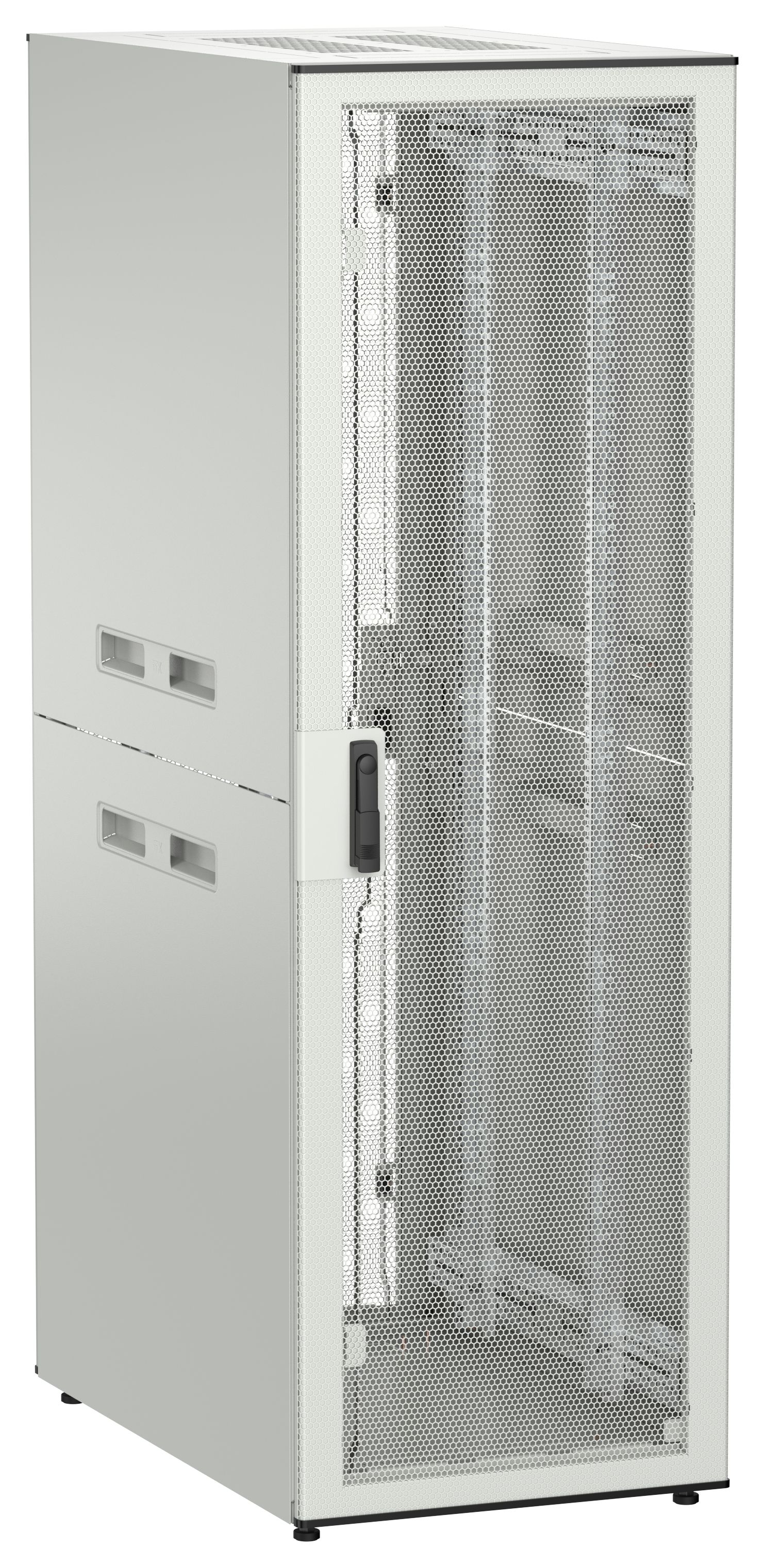 ITK UNITBOX N Шкаф сетевой 19" напольный 38U 600х1000мм перфорированные двери серый