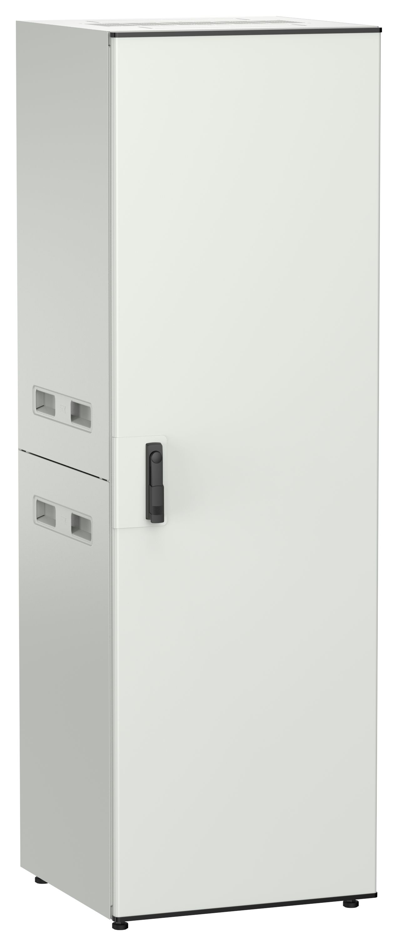 ITK UNITBOX N Шкаф сетевой 19" напольный 38U 600х600мм металлическая передняя дверь серый