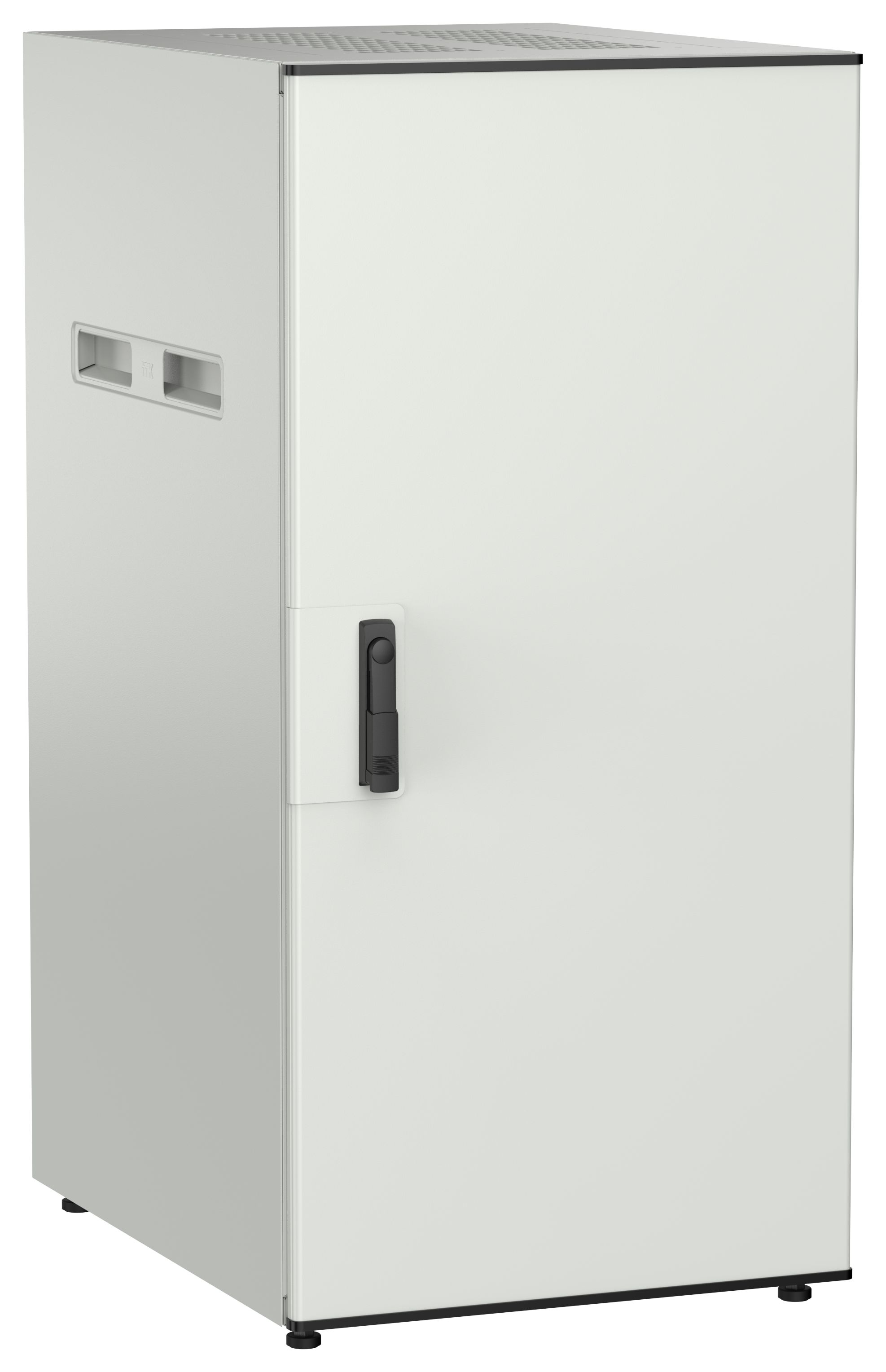 ITK UNITBOX N Шкаф сетевой 19" напольный 24U 600х800мм металлическая передняя дверь серый