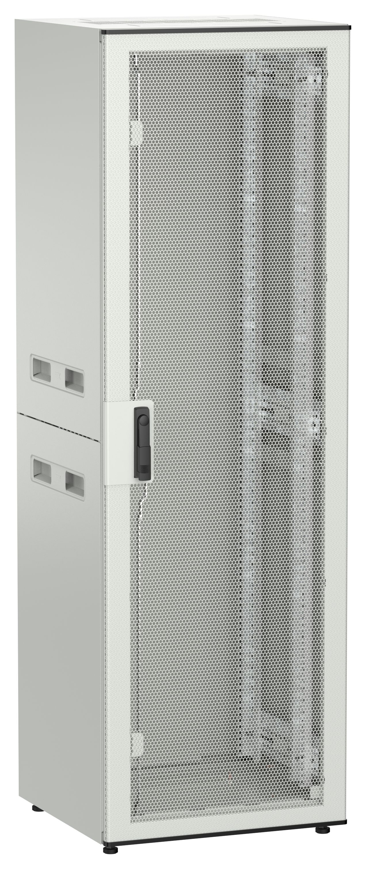 ITK UNITBOX N Шкаф сетевой 19" напольный 38U 600х600мм перфорированная передняя дверь серый