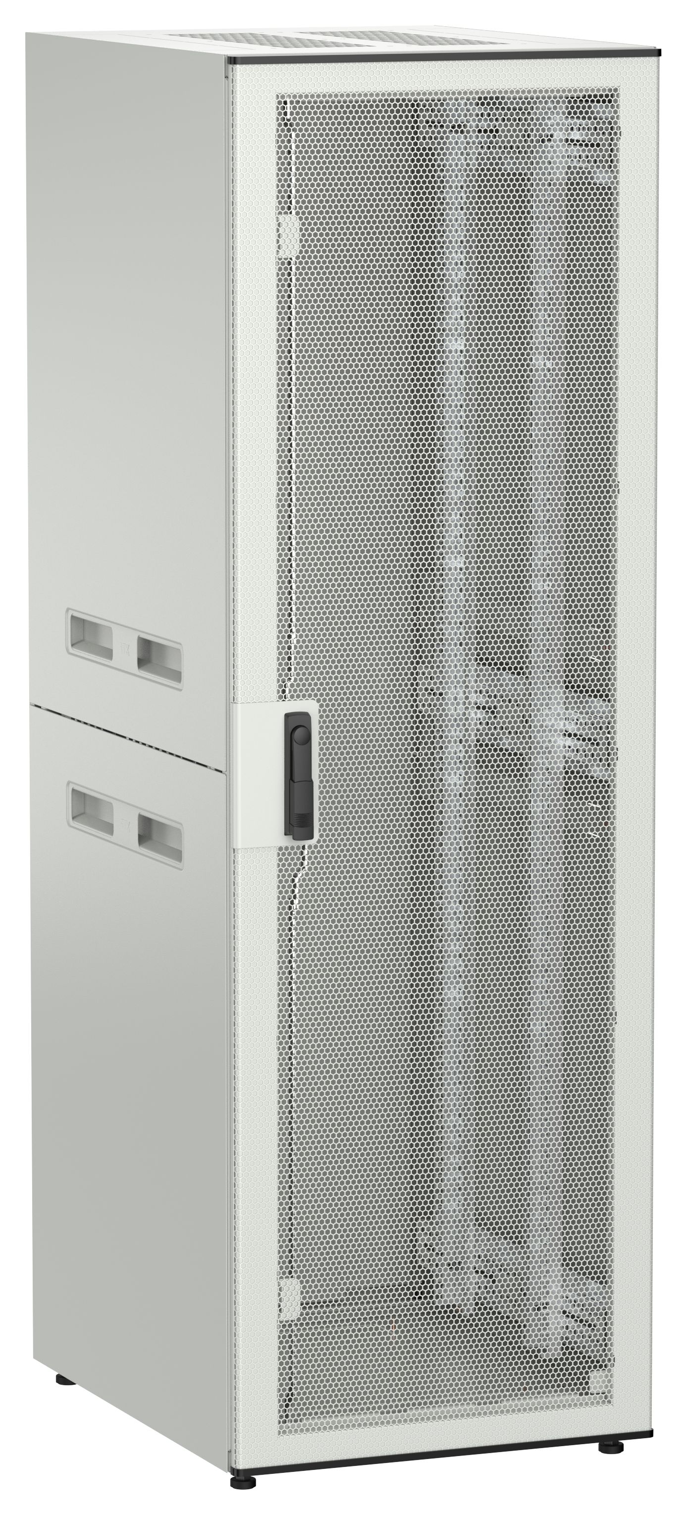 ITK UNITBOX N Шкаф сетевой 19" напольный 38U 600х800мм перфорированная передняя дверь серый