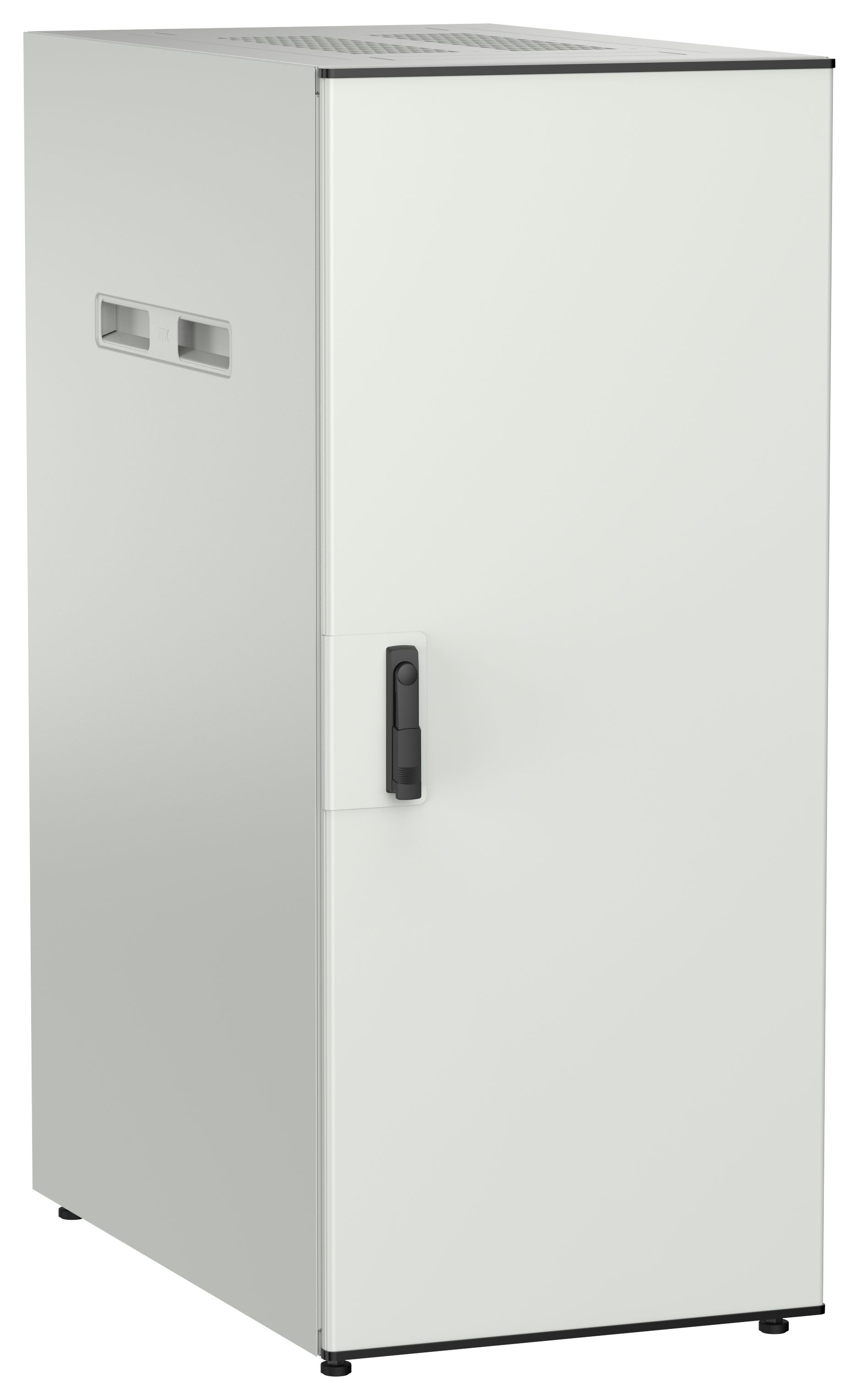 ITK UNITBOX N Шкаф сетевой 19" напольный 28U 600х1000мм металлическая передняя дверь серый