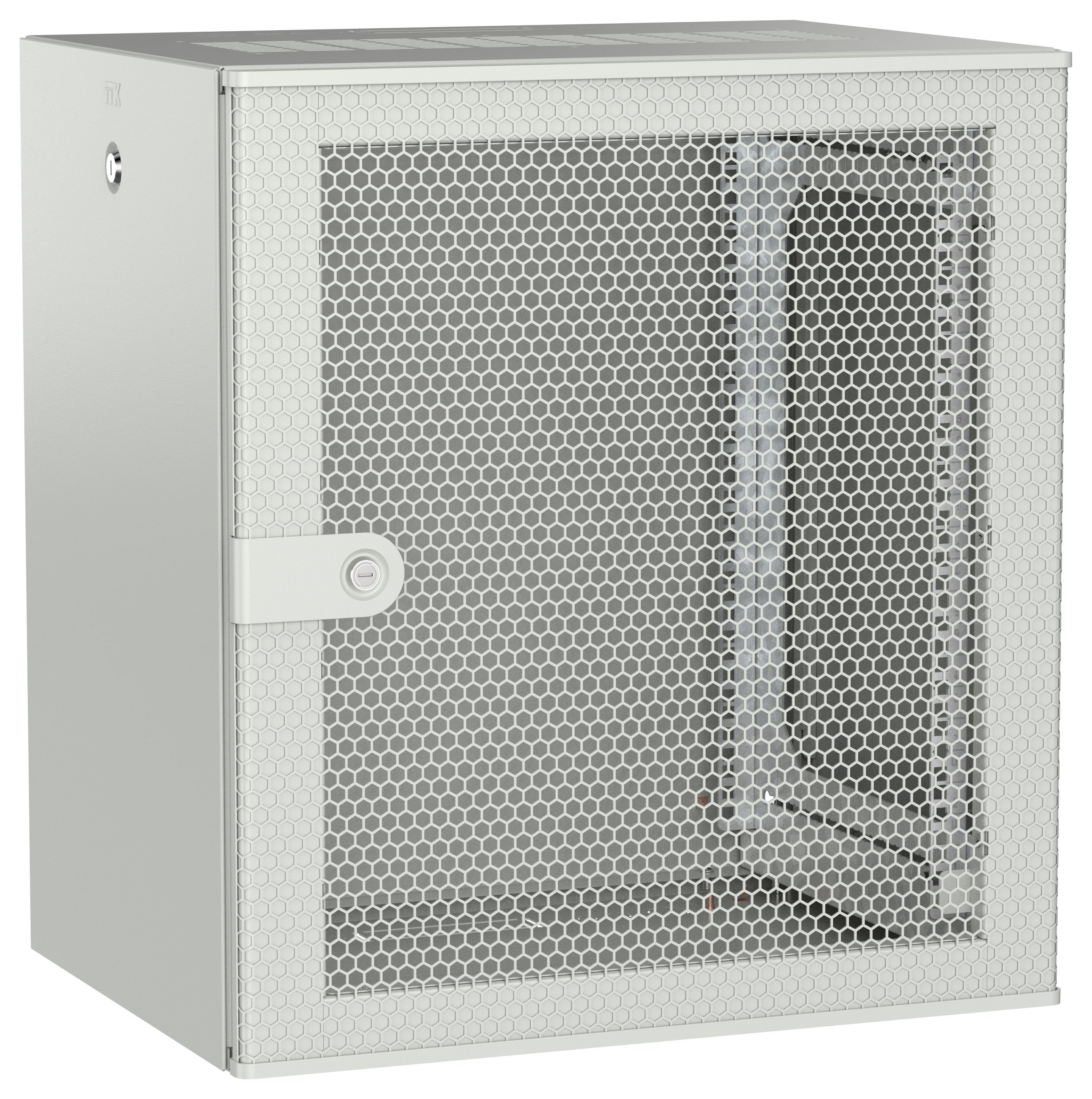 ITK UNITBOX W Шкаф настенный 12U 600х450мм дверь перфорированная серый