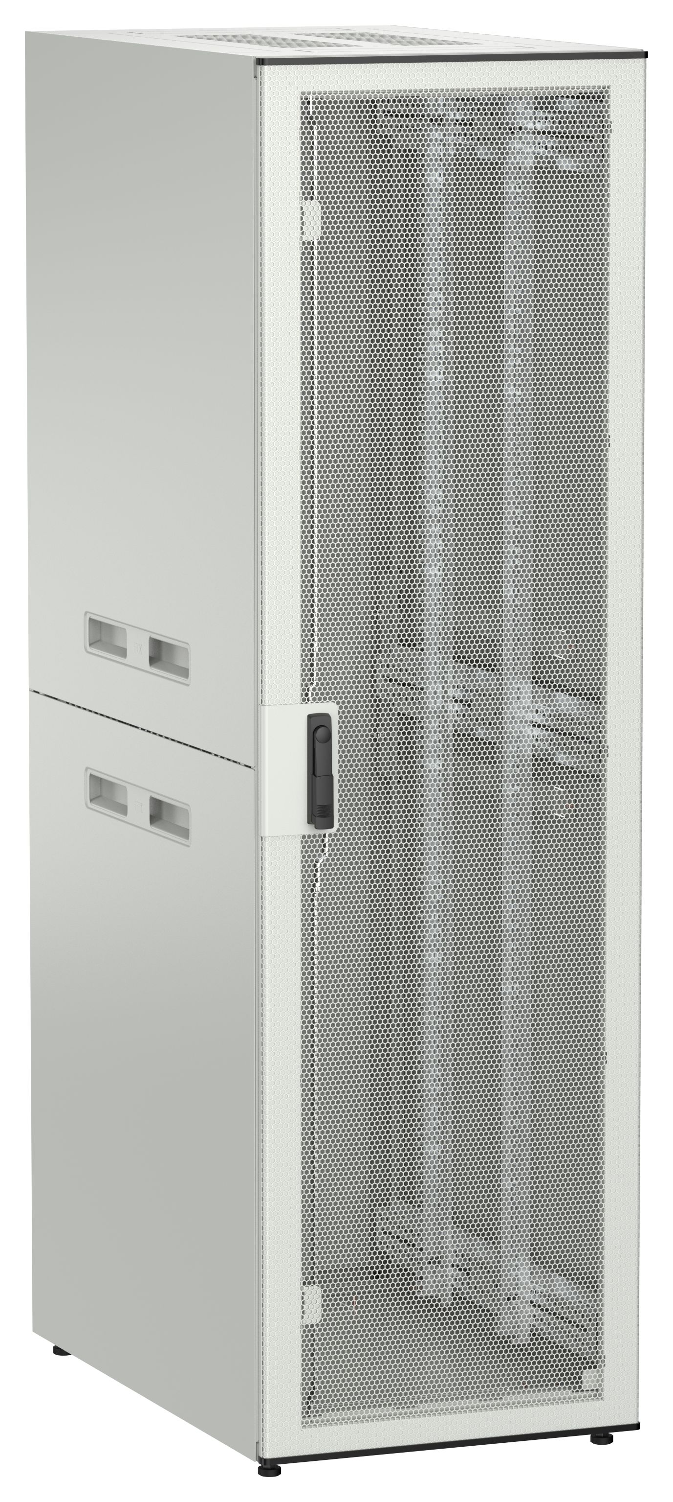 ITK UNITBOX N Шкаф сетевой 19" напольный 42U 600х1000мм перфорированная передняя дверь серый