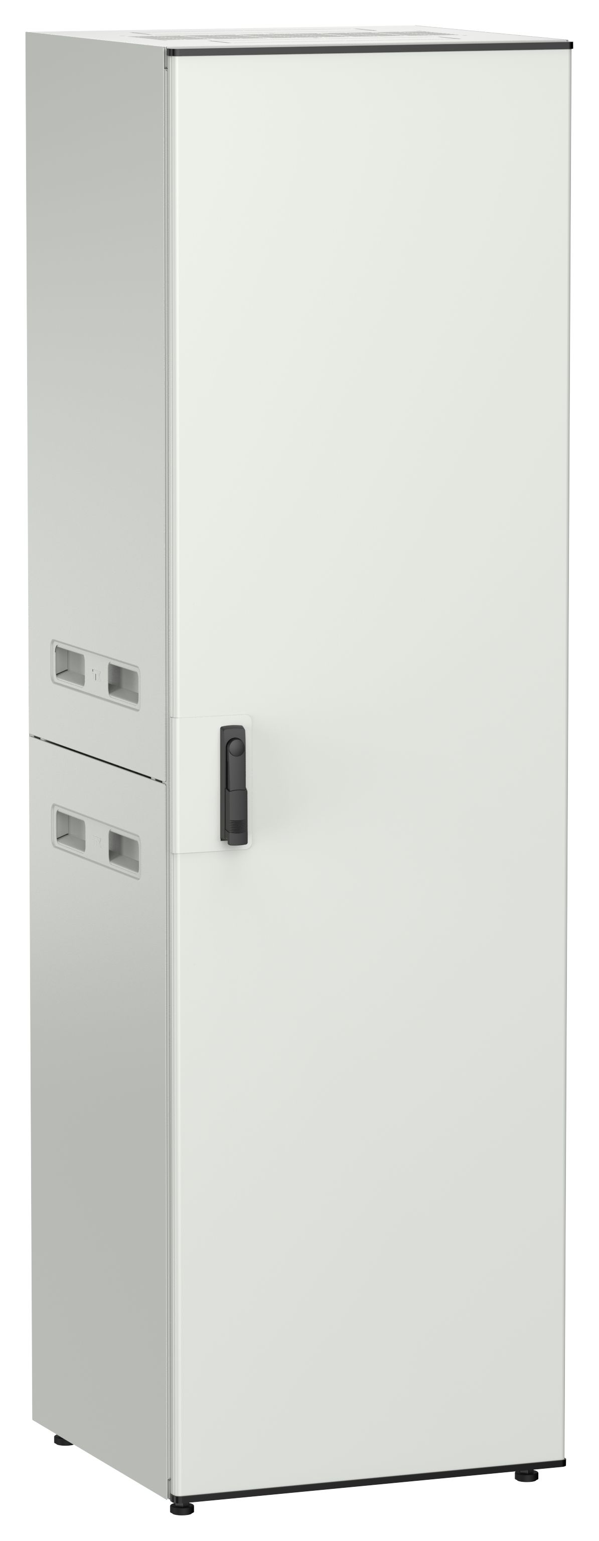 ITK UNITBOX N Шкаф сетевой 19" напольный 42U 600х600мм металлическая передняя дверь серый