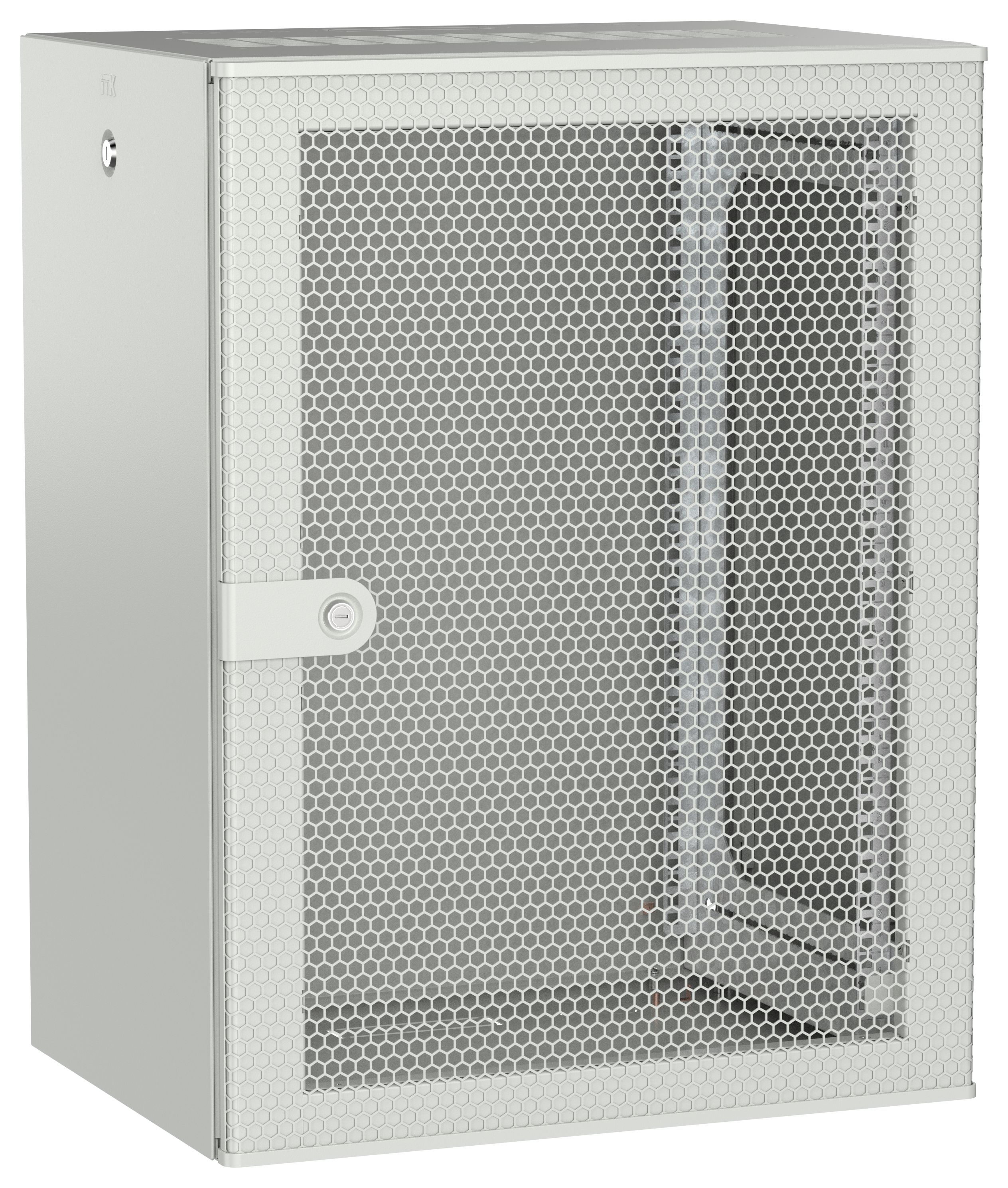 ITK UNITBOX W Шкаф настенный 15U 600х450мм дверь перфорированная серый