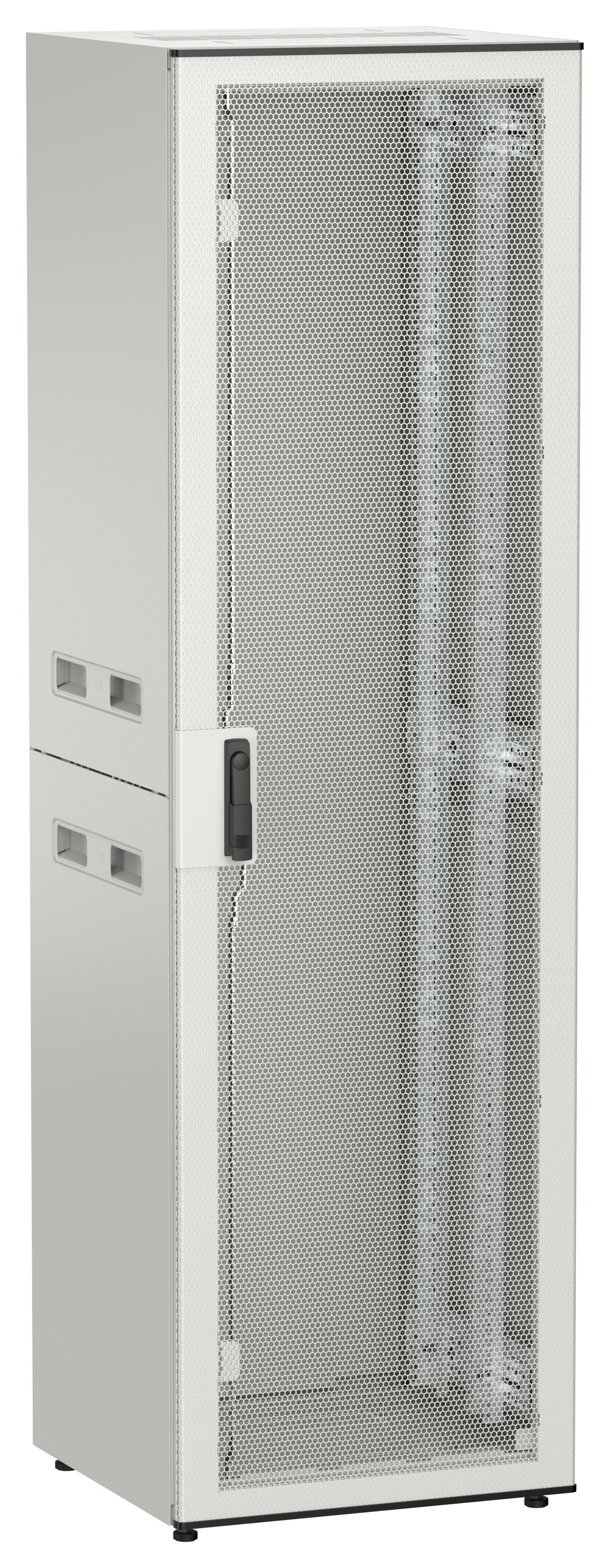 ITK UNITBOX N Шкаф сетевой 19" напольный 42U 600х600мм перфорированная передняя дверь серый