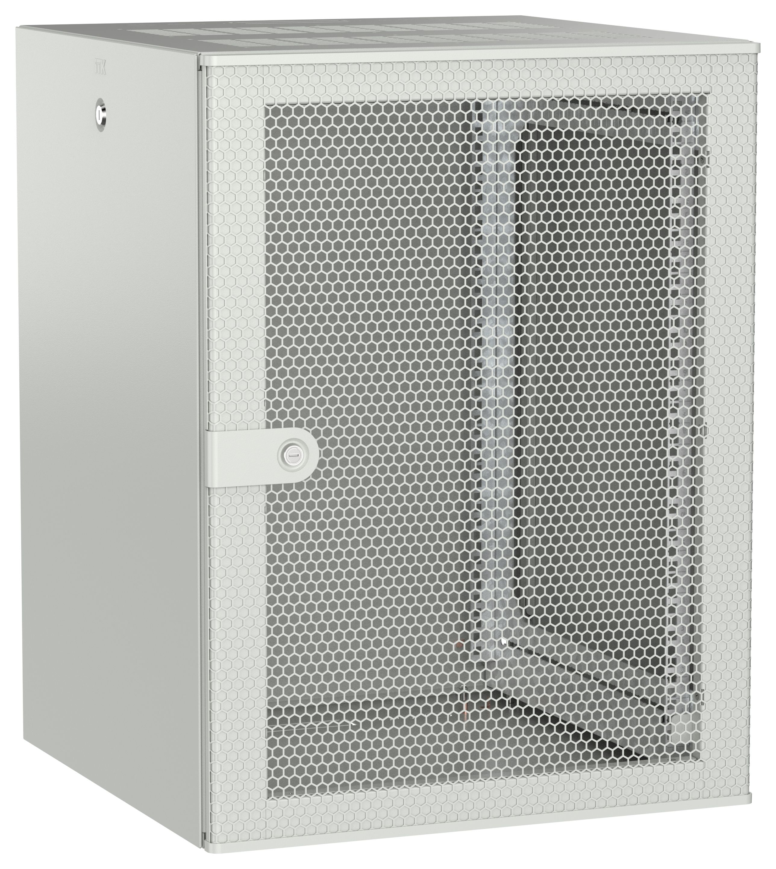 ITK UNITBOX W Шкаф настенный 15U 600х600мм дверь перфорированная серый
