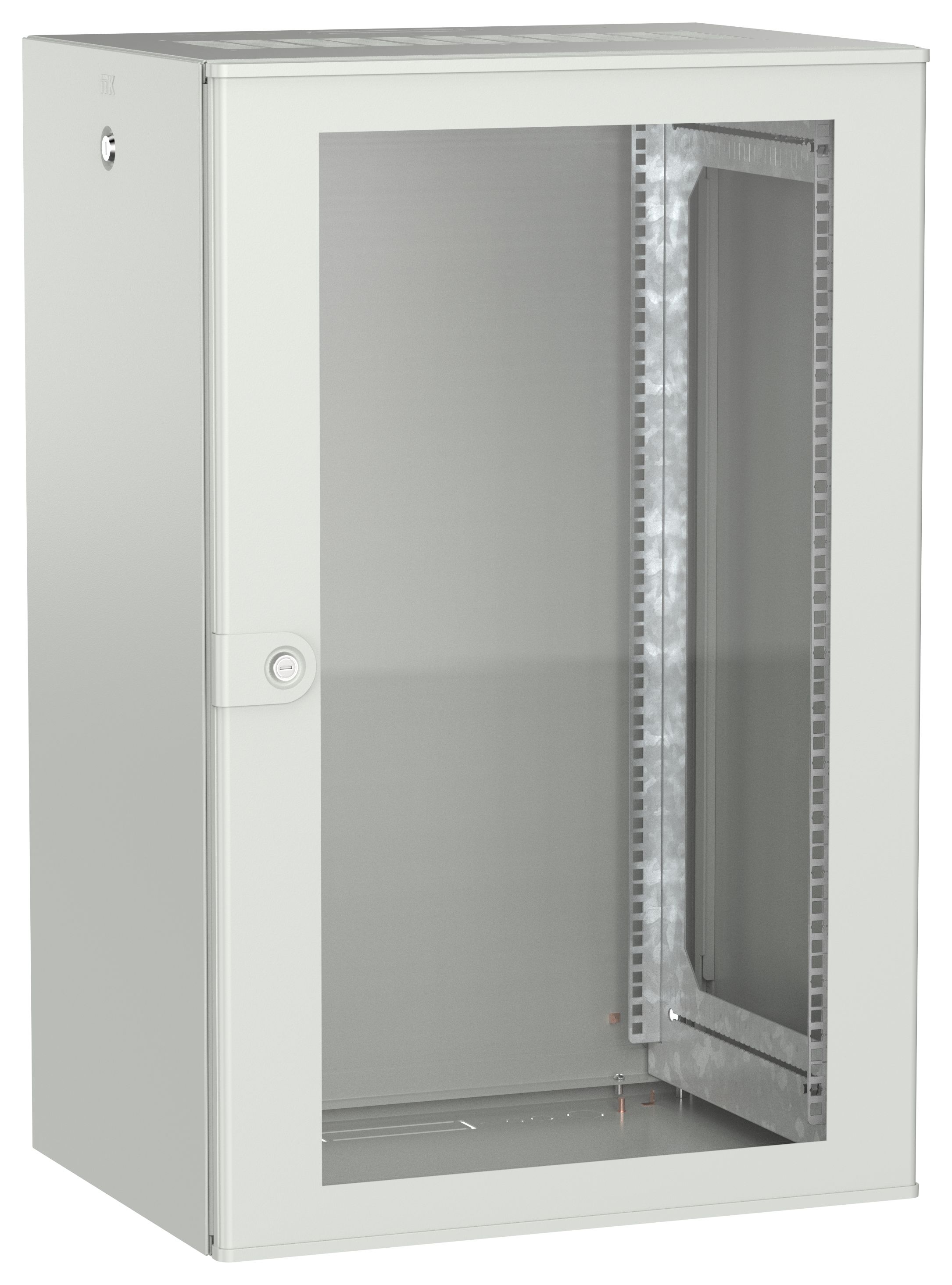 ITK UNITBOX W Шкаф настенный 18U 600х450мм дверь стеклянная серый