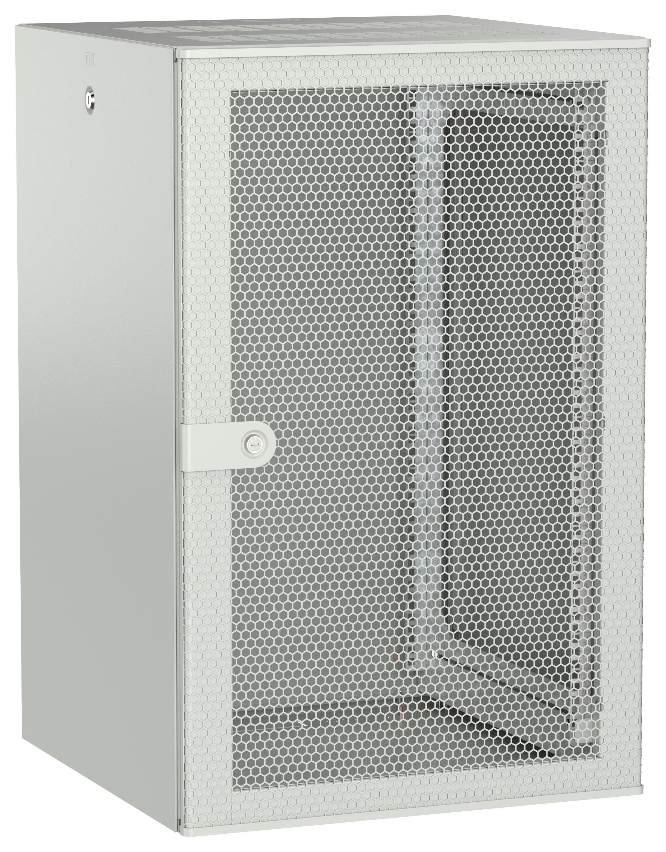 ITK UNITBOX W Шкаф настенный 18U 600х600мм дверь перфорированная серый