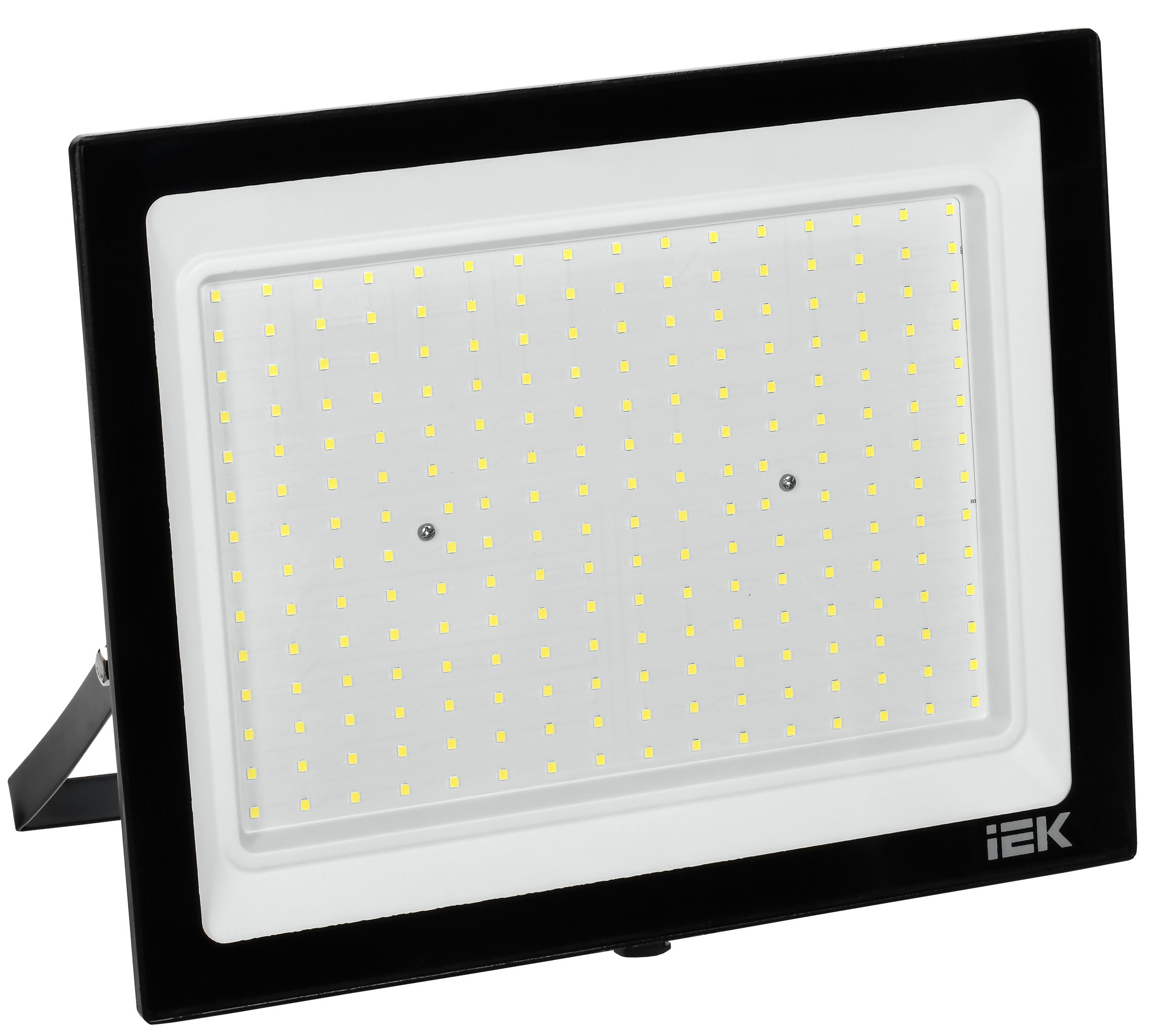 Прожектор СДО 06-200 светодиодный черный IP65 6500 K IEK — фото