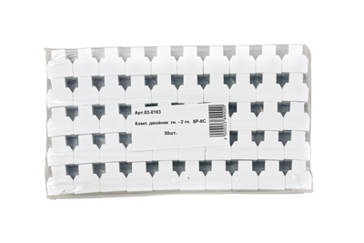 Двойник компьютерный UTP RJ-45(8P8C) (гнездо - 2 гнезда) REXANT — фото