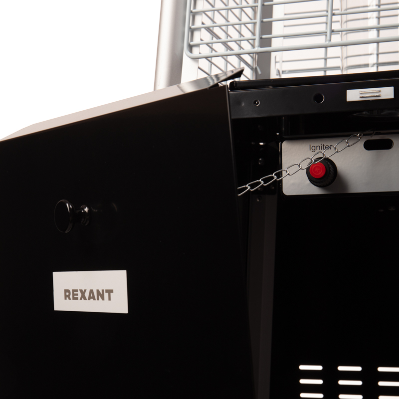 Камин уличный газовый инфракрасный Пирамида, 13кВт REXANT — фото