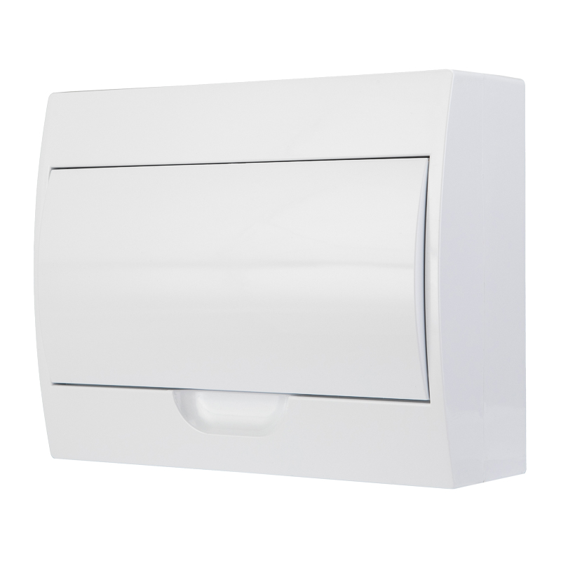 Бокс пластиковый ЩРН-П-12 IP41 белый (белая дверца) REXANT — фото